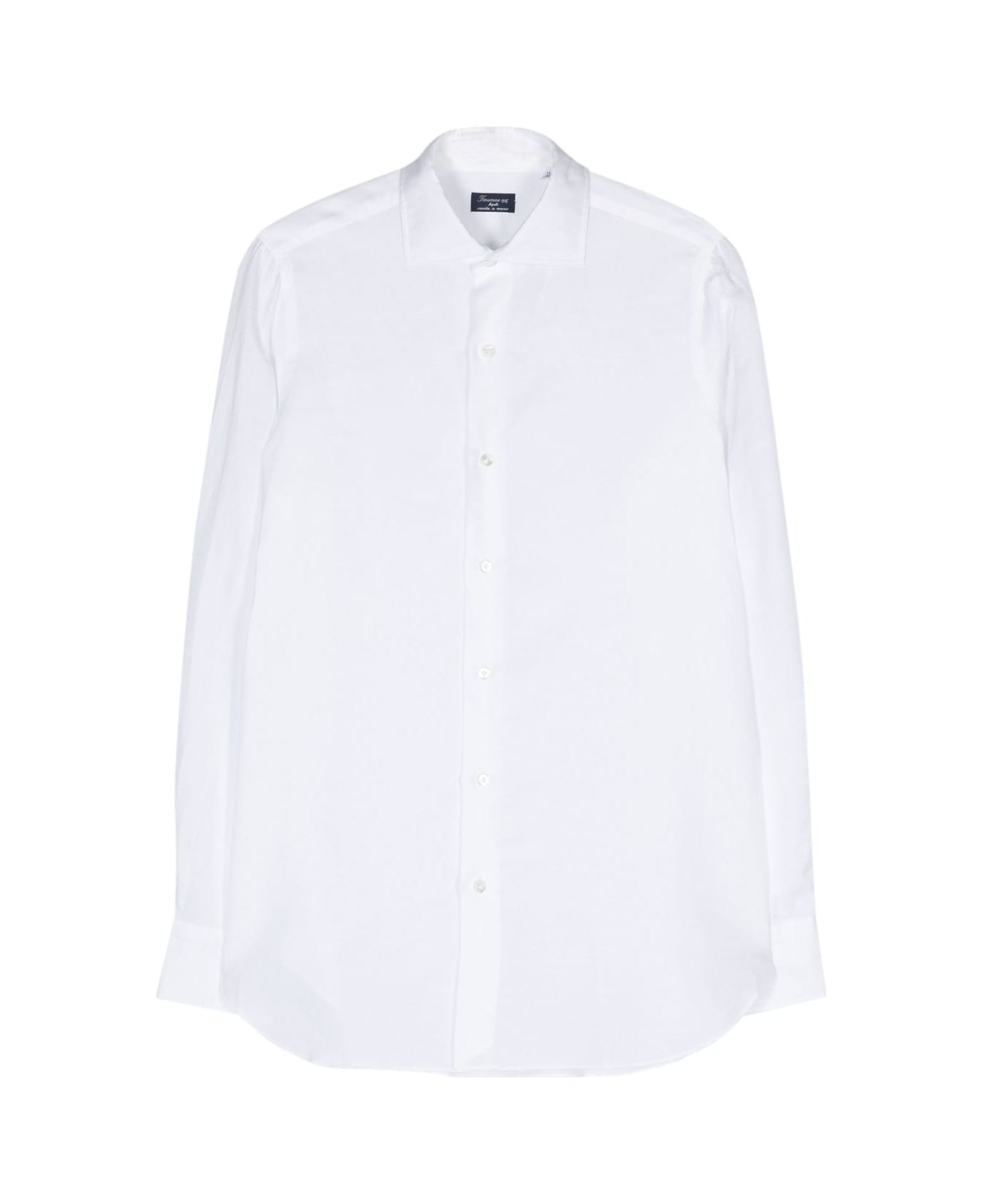 Finamore Napoli Cotton Shirt - White