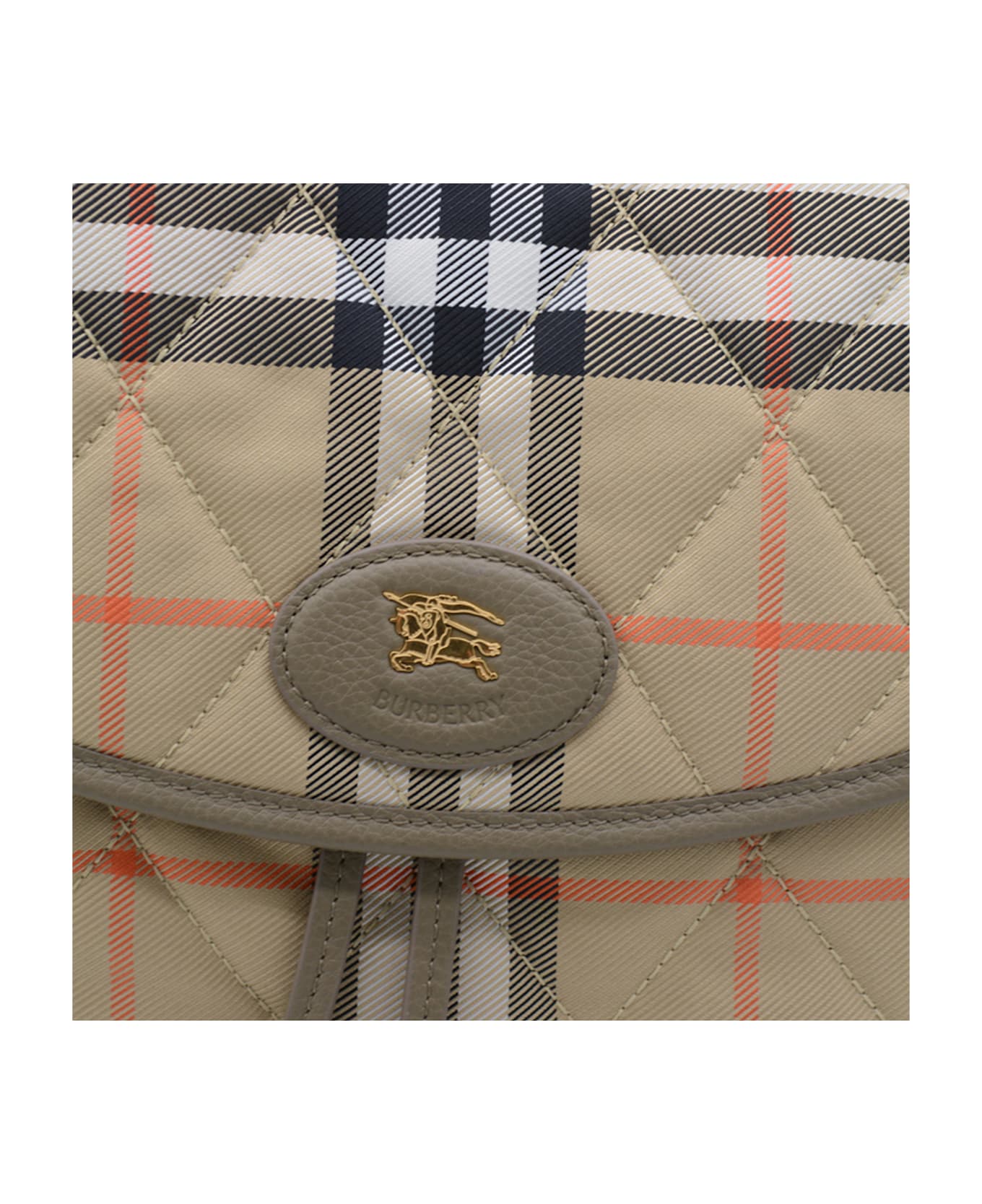 Burberry Beige Horseshoe Backpack - SAND バックパック