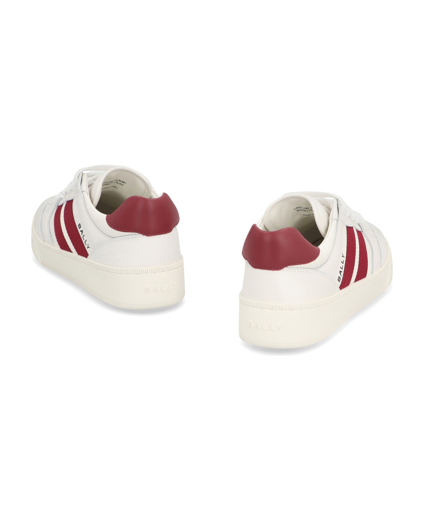 Bally Rebby Leather Low-top Sneakers - White