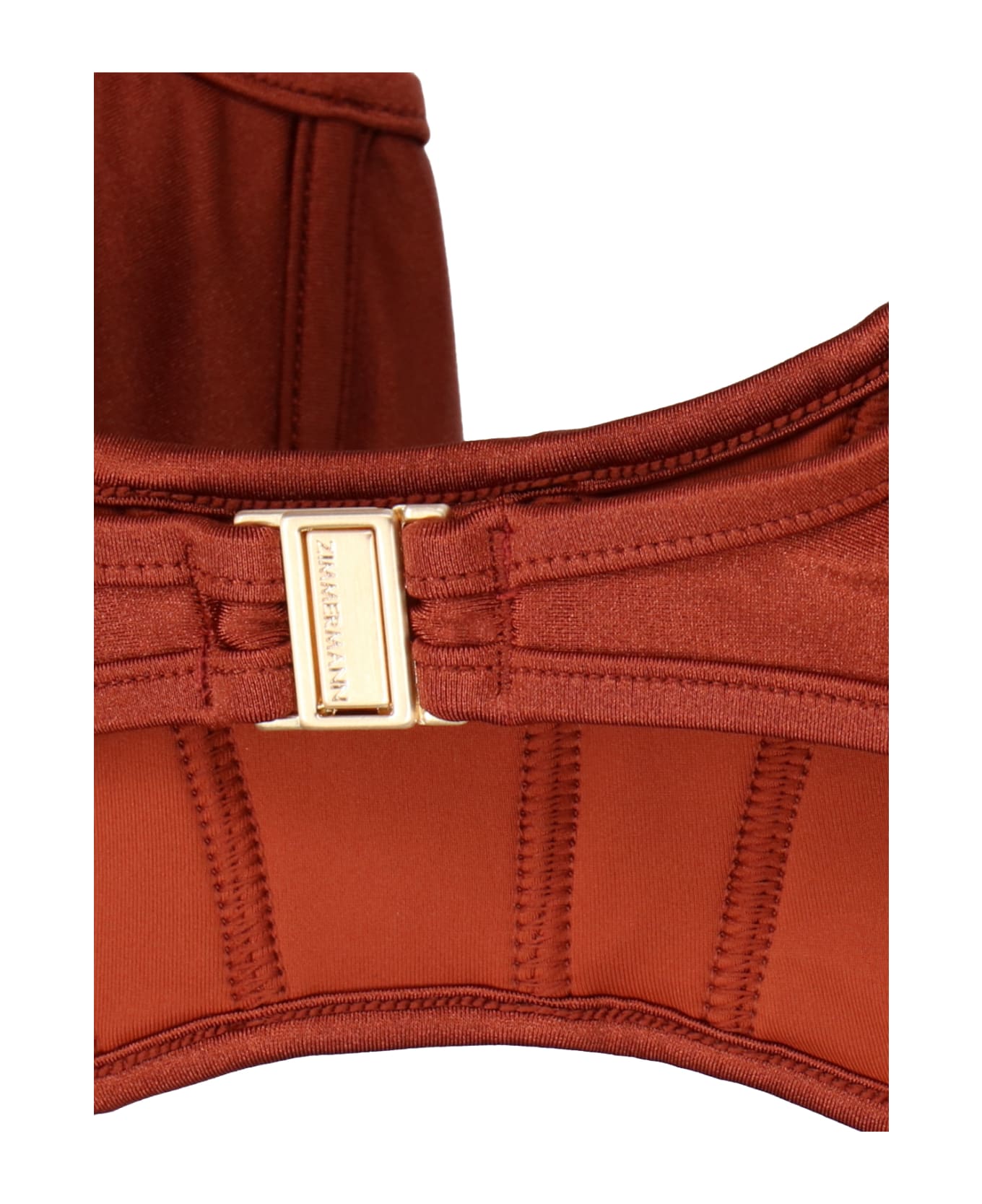 Zimmermann 'corset Alight' Bikini Set - Brown