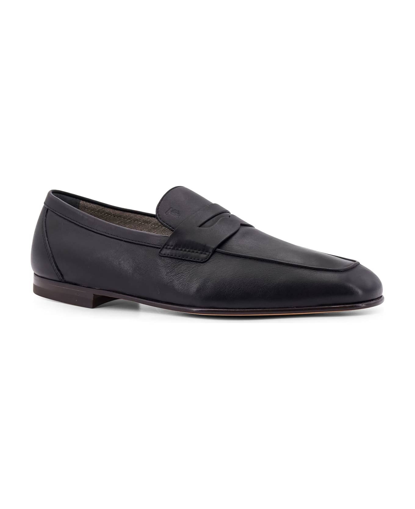 Tod
s Deconstructed Leather Loafer - Black