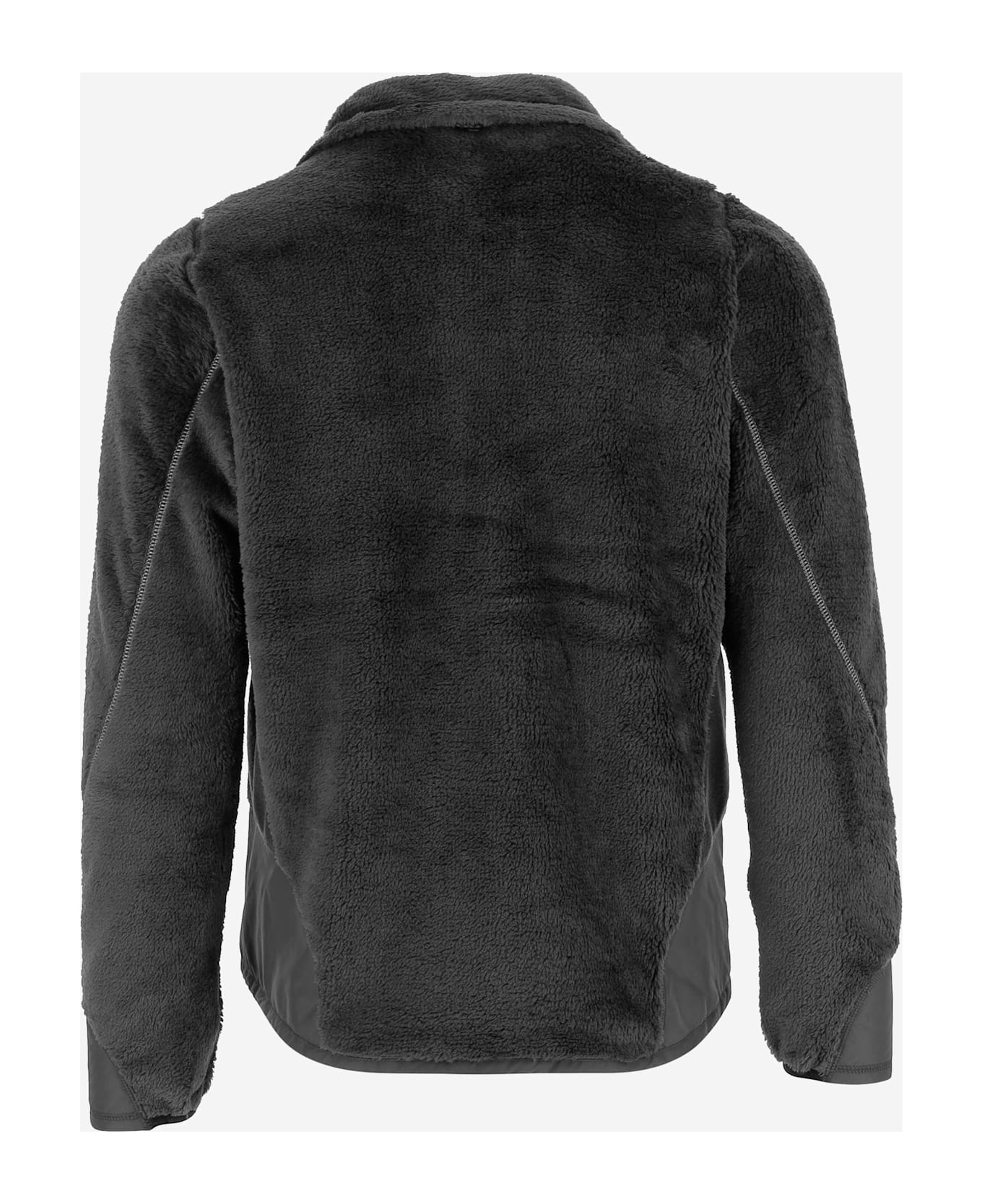 And Wander Nylon Fleece Jacket - Black