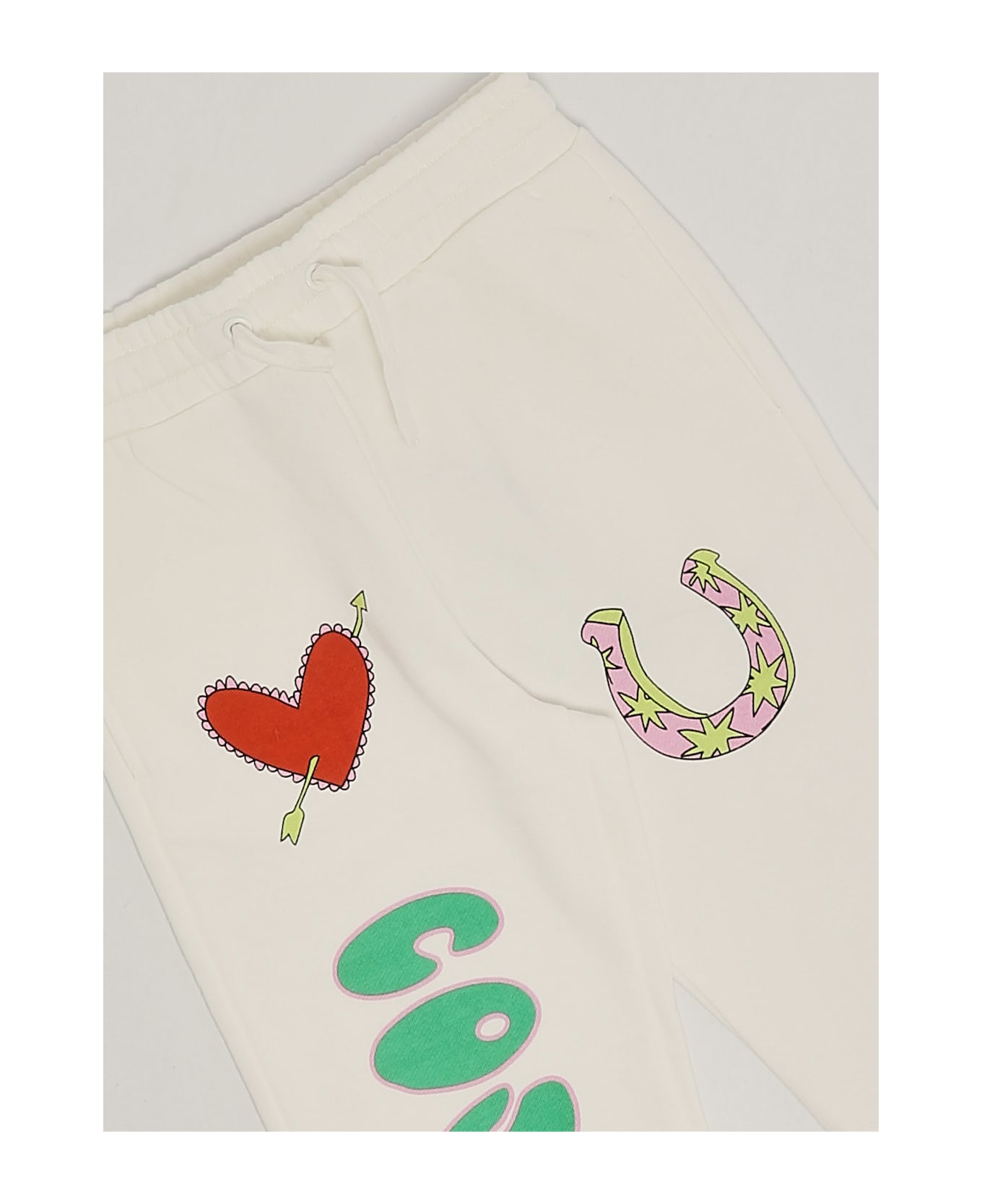 Stella McCartney Kids Sweatpants Sweatpants - BIANCO