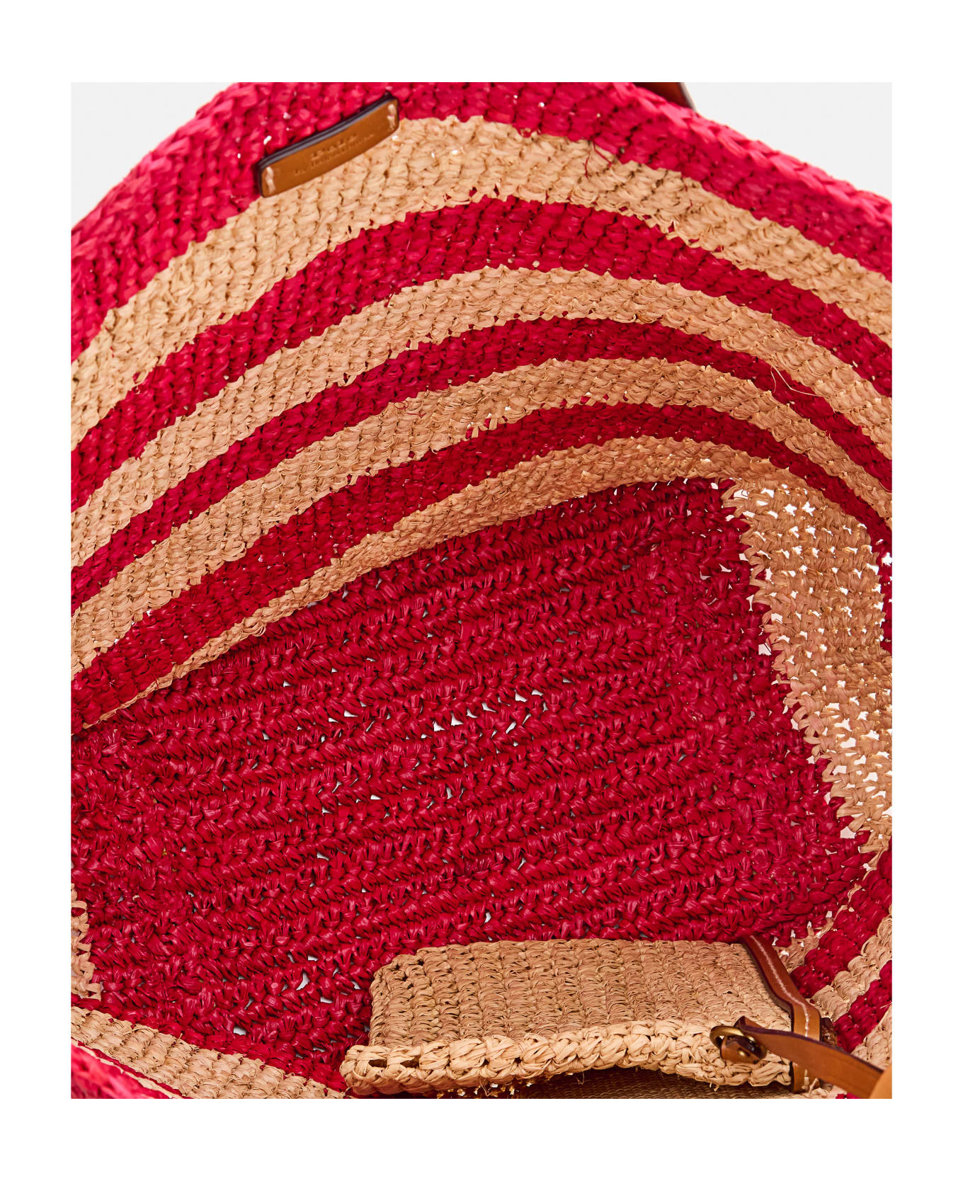 Polo Ralph Lauren Straw Bag W/stripes - MultiColour