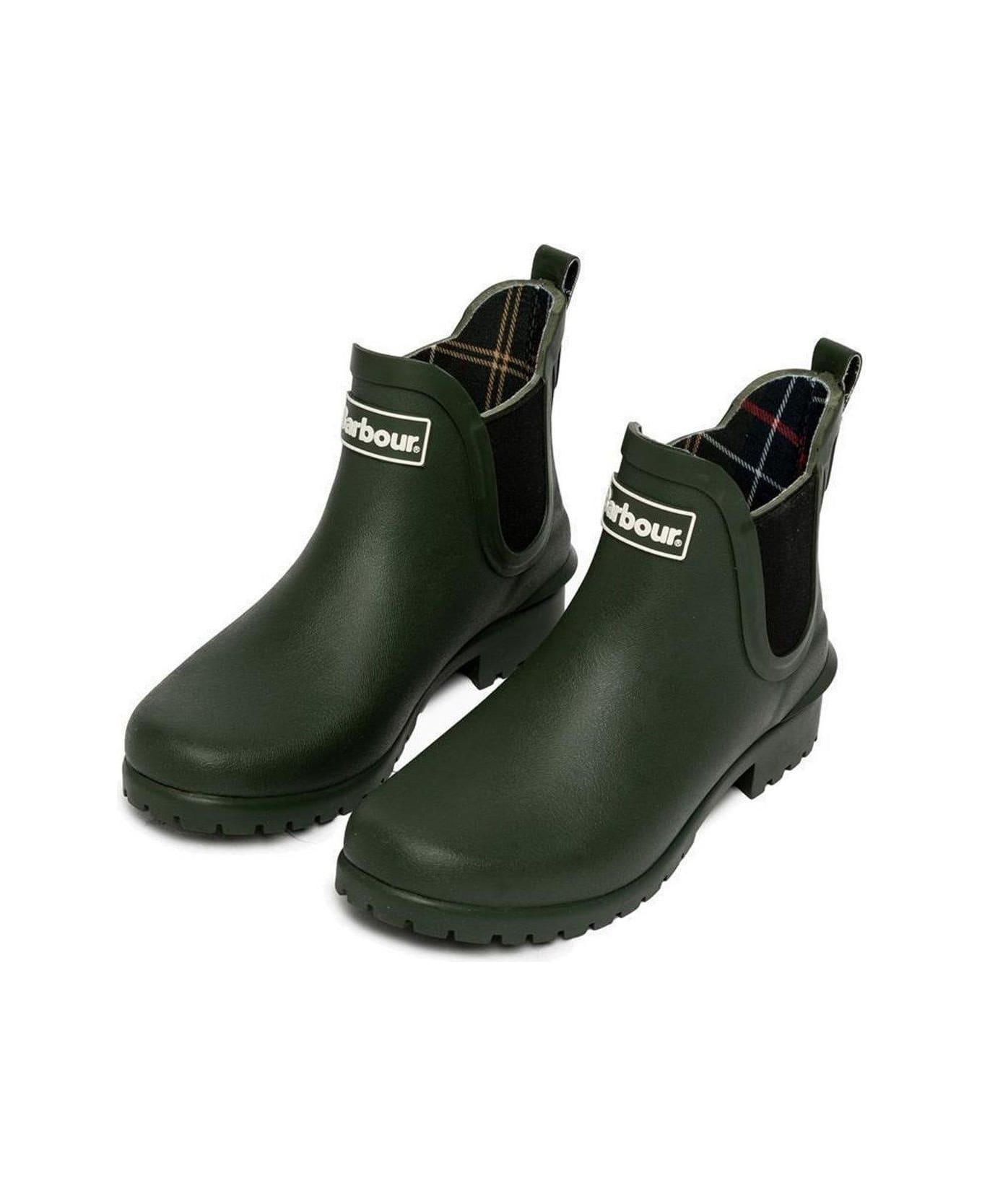 Barbour Wilton Chelsea Ankle Boots - Verde