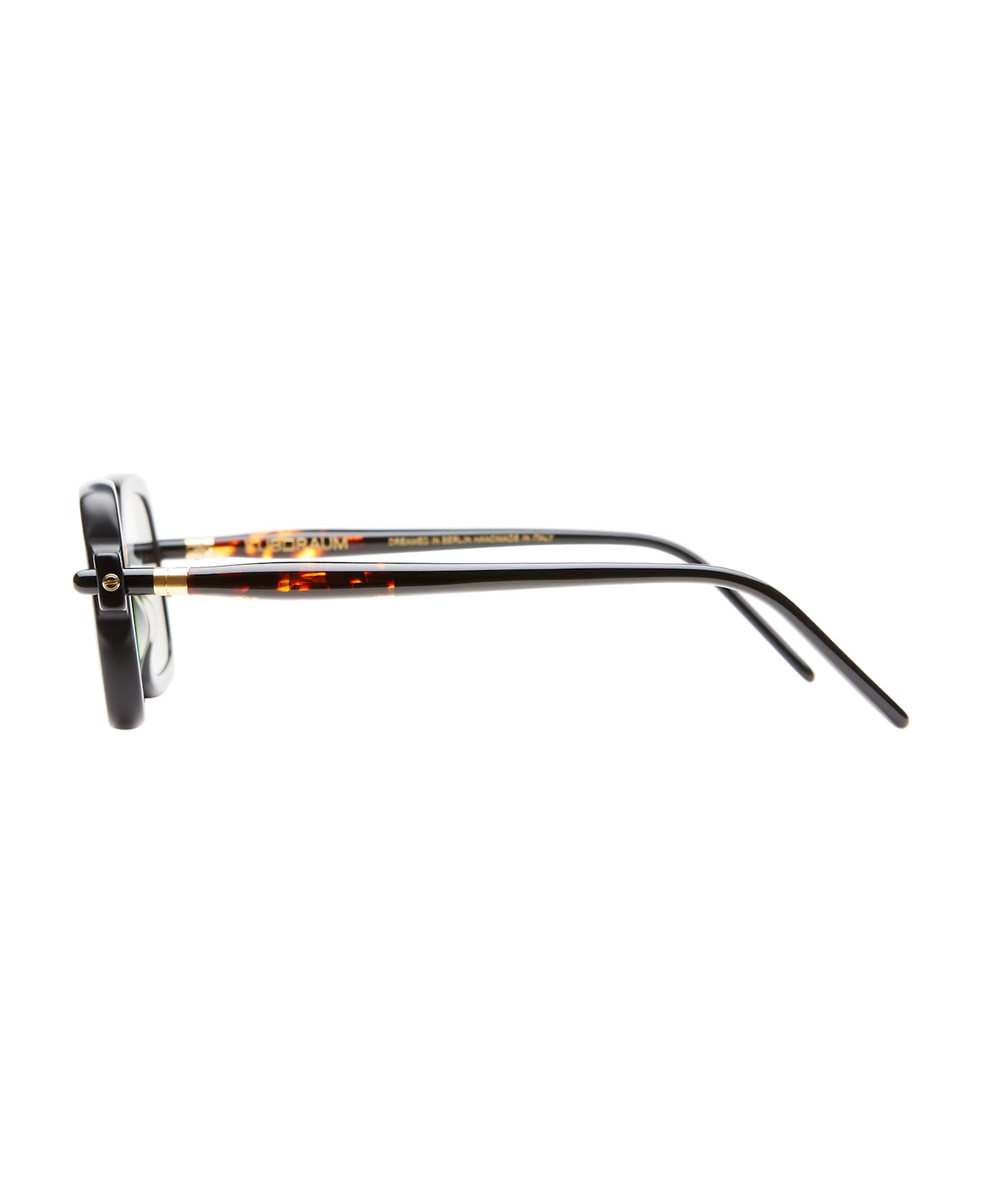 Kuboraum Mask P2 - Black Matt / Havana Sunglasses - Matte black