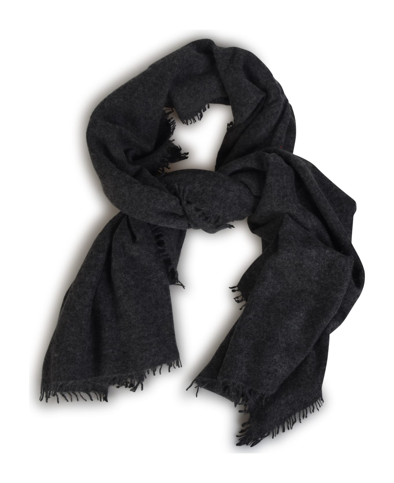 Mirror in the Sky Fringed Scarf - Charcoal スカーフ＆ストール