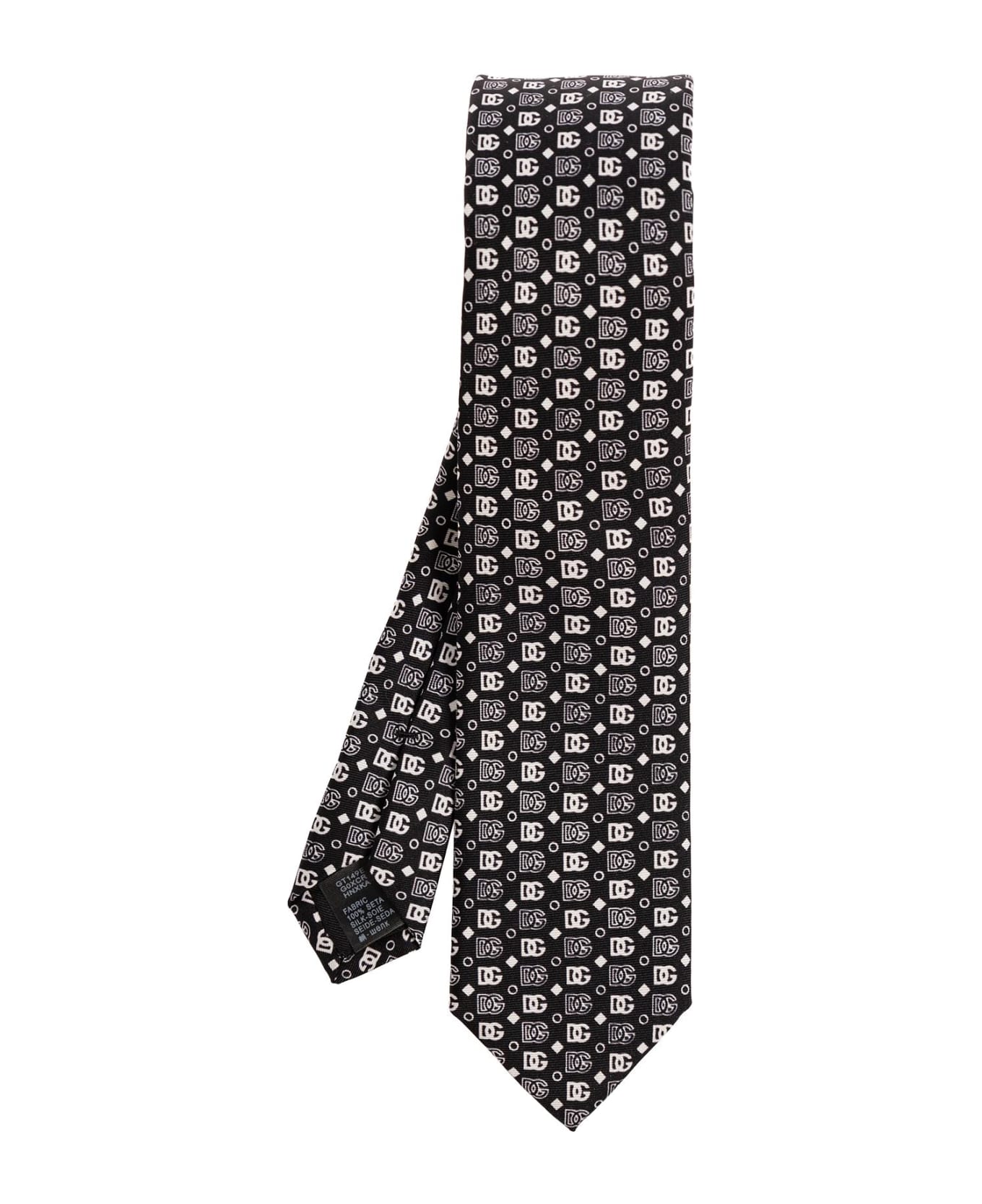Dolce & Gabbana Silk Tie - Nero