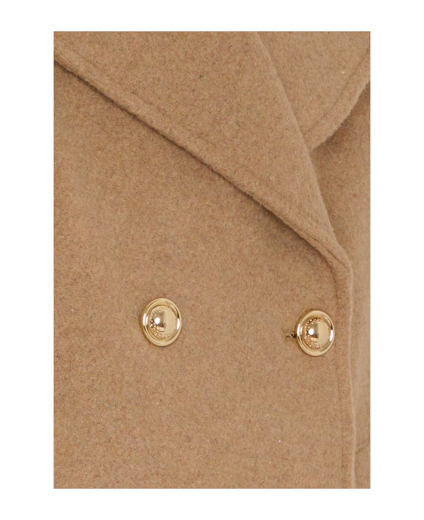 Michael Kors Beige Coat For Girl - Beige