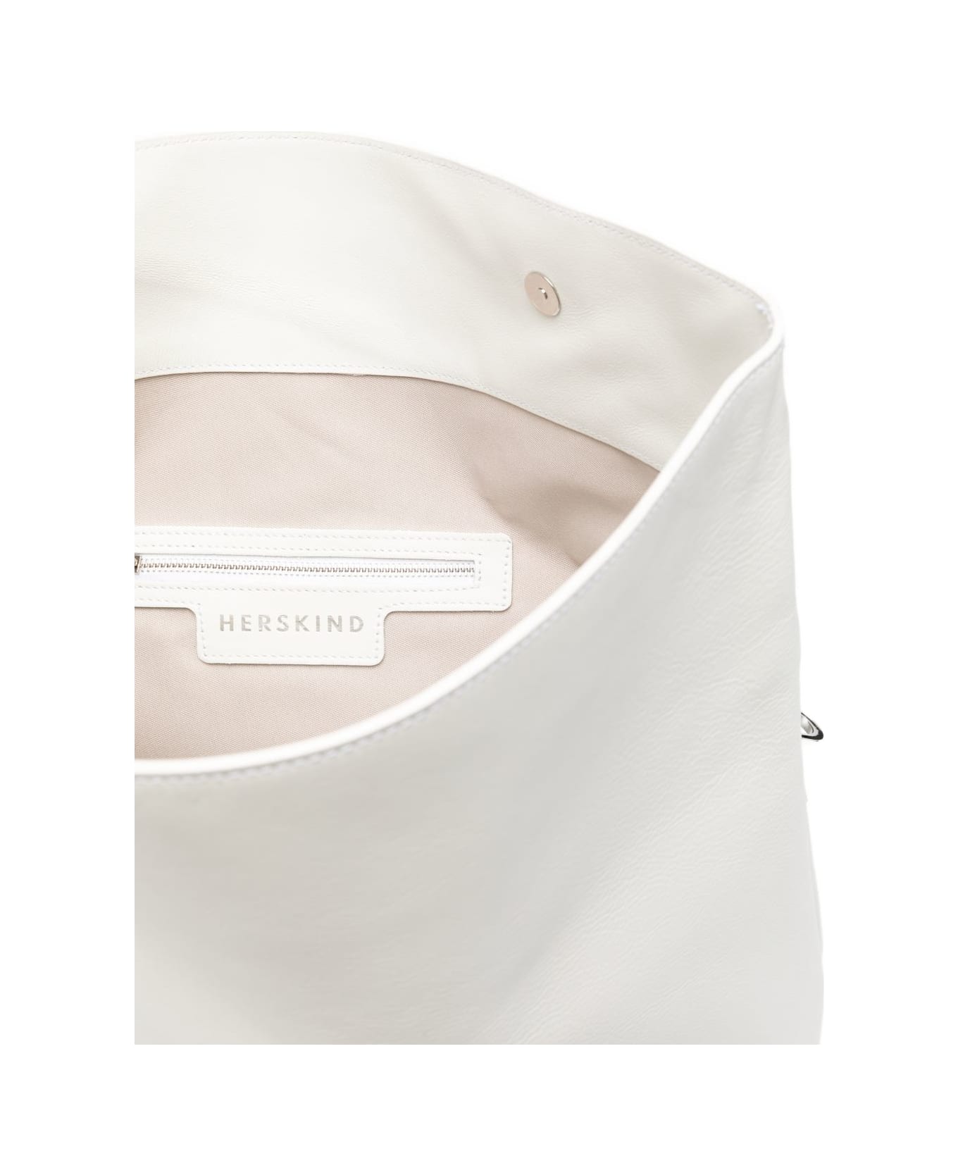 Herskind Sofia Leather Tote Bag - White