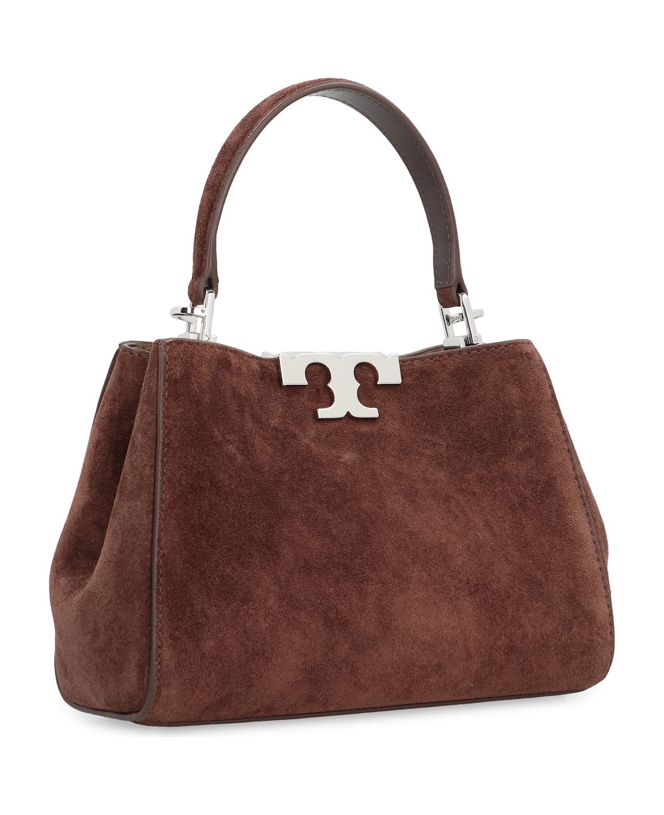 Tory Burch Mini Bag Eleanor In Suede - Brown