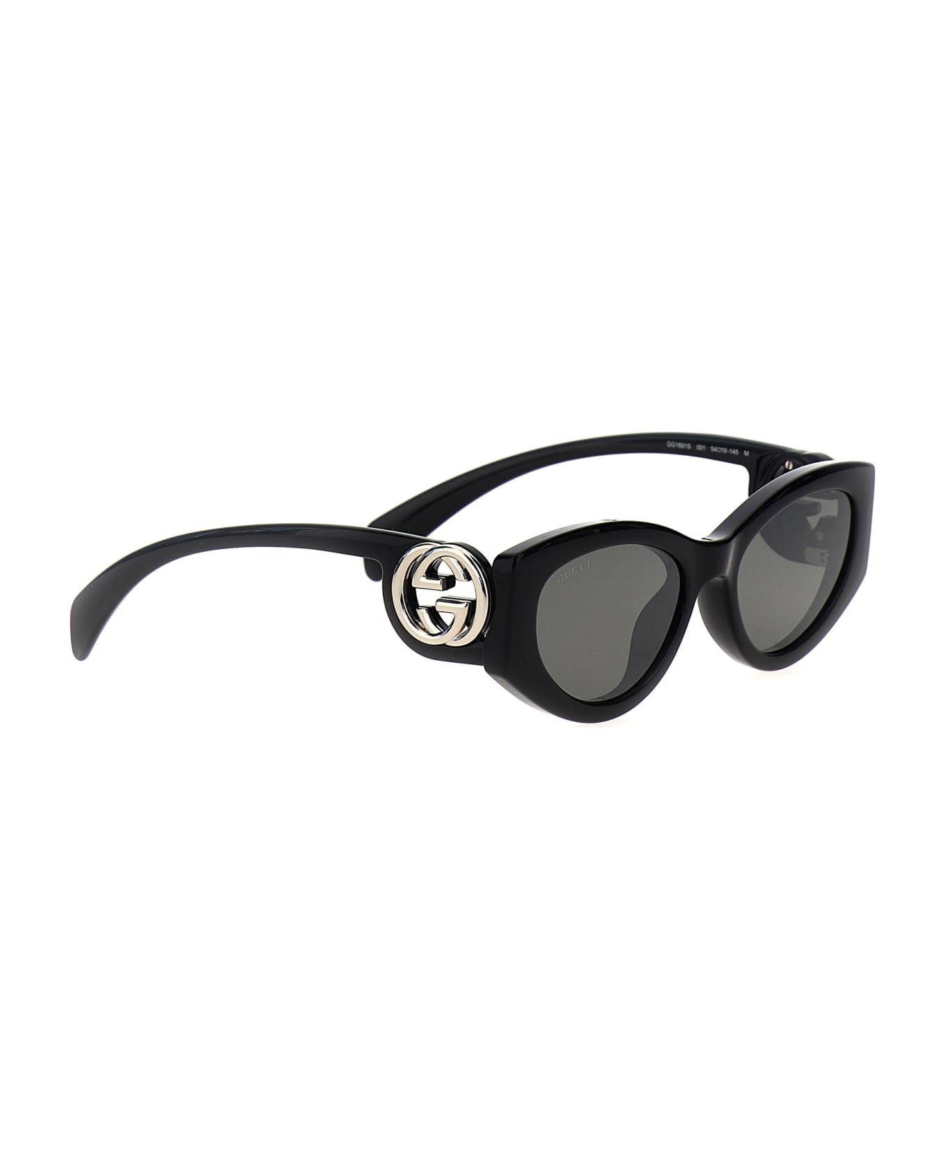 Gucci 'cat Eye' Sunglasses - Black  