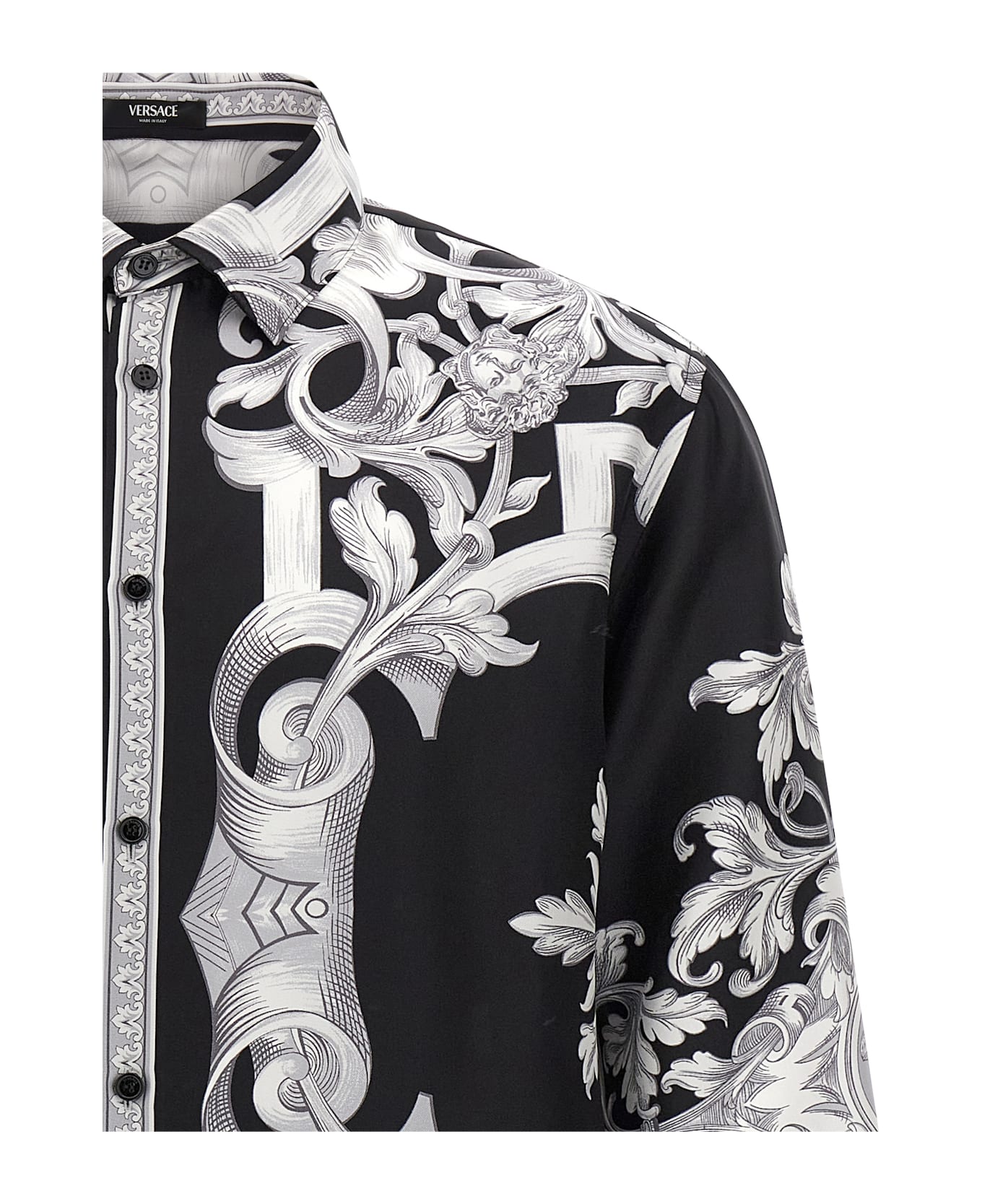 Versace 
architectural Barocco
 Shirt - White/Black