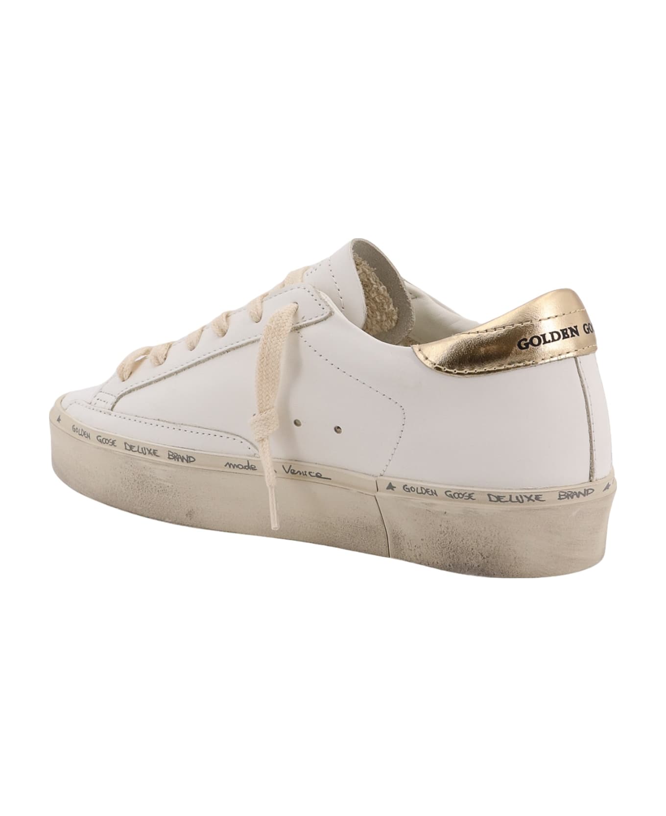 Golden Goose Hi Star Sneakers - White
