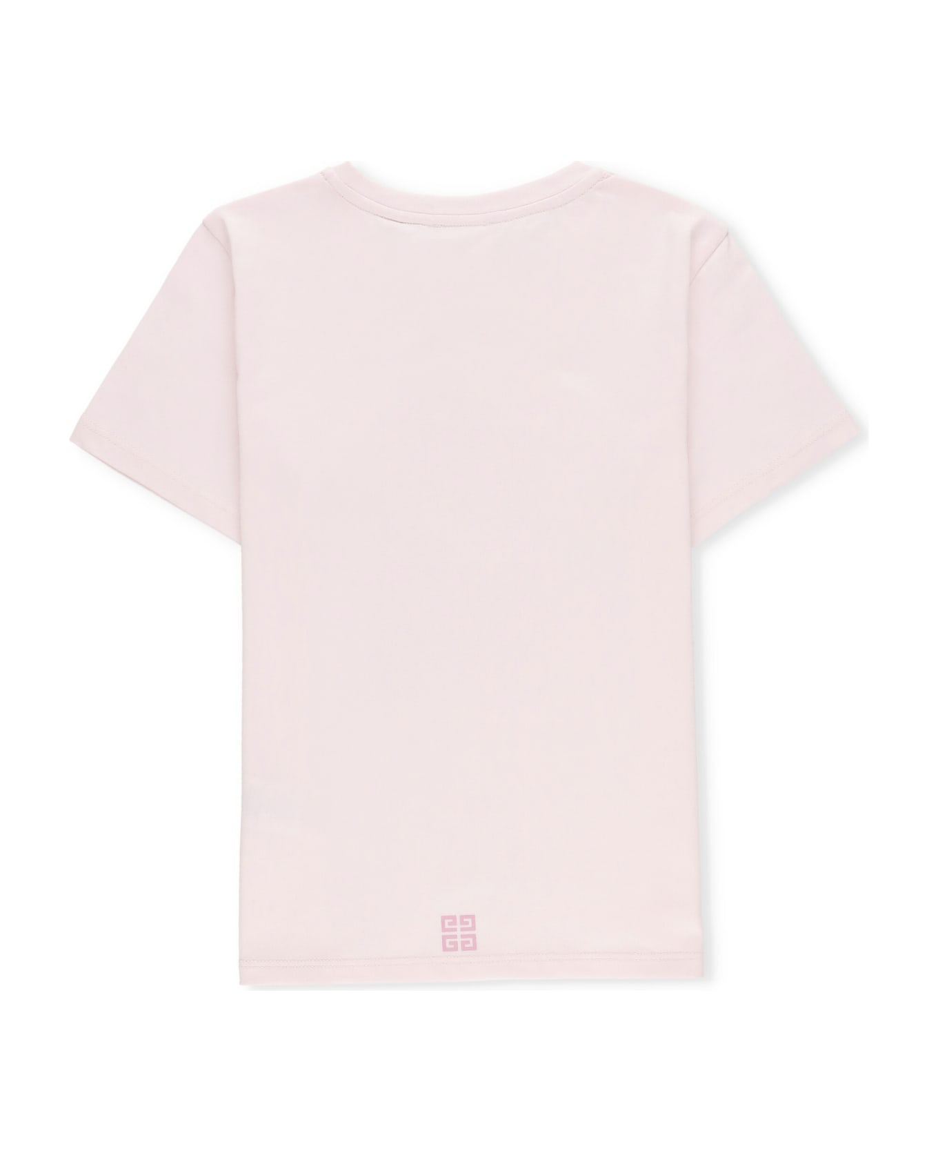 Givenchy T-shirt With Logo - Rosa Tシャツ＆ポロシャツ