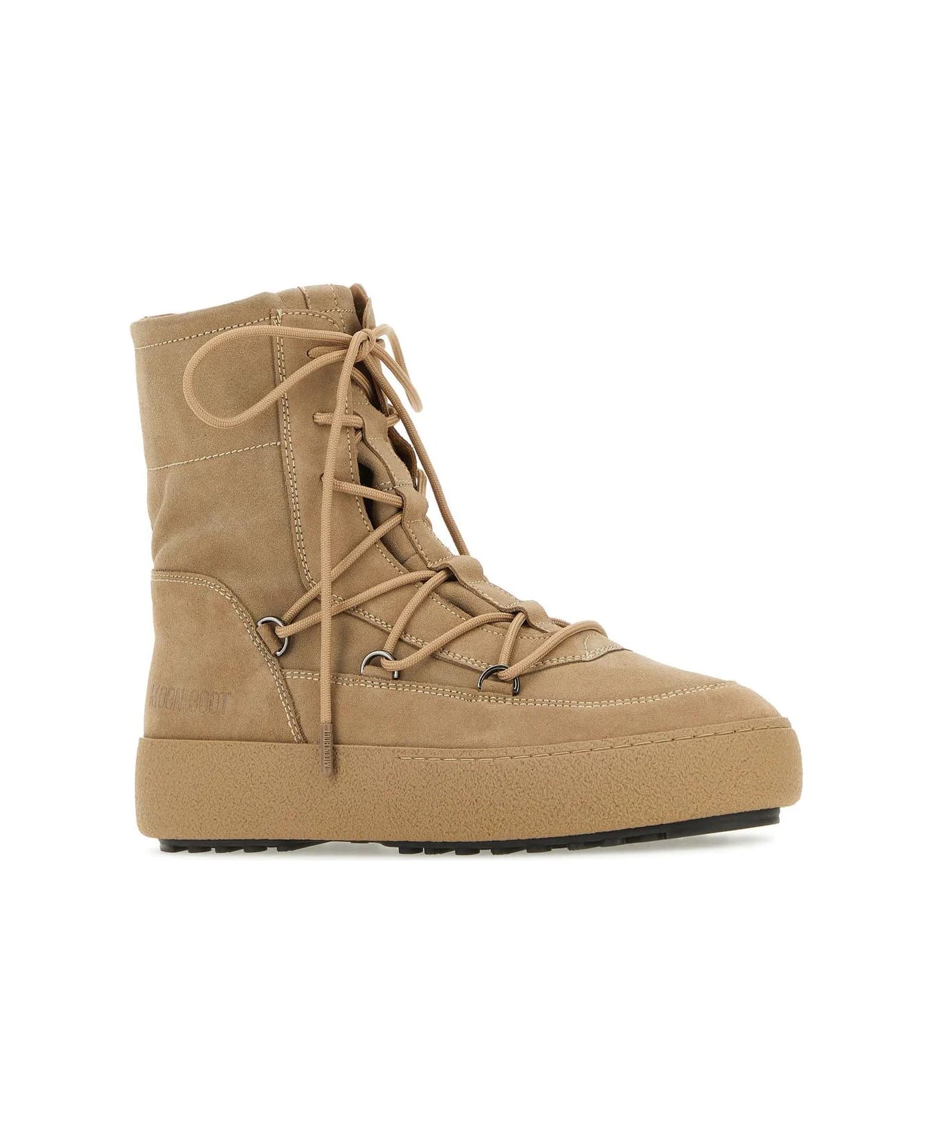 Moon Boot Sand Suede Mtrack Ankle Boots - Beige ブーツ