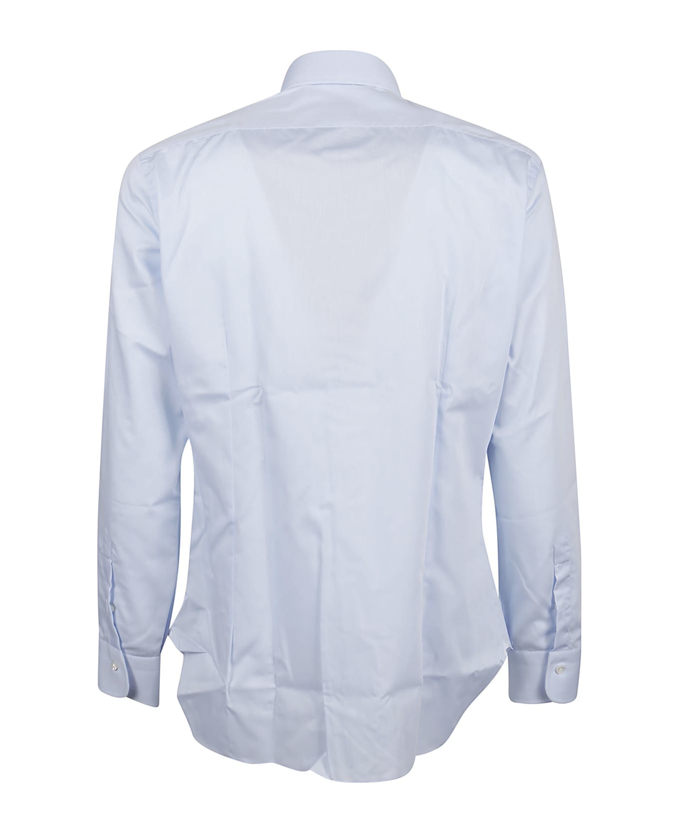 Barba Napoli Long Sleeve Shirt - Azzurro シャツ