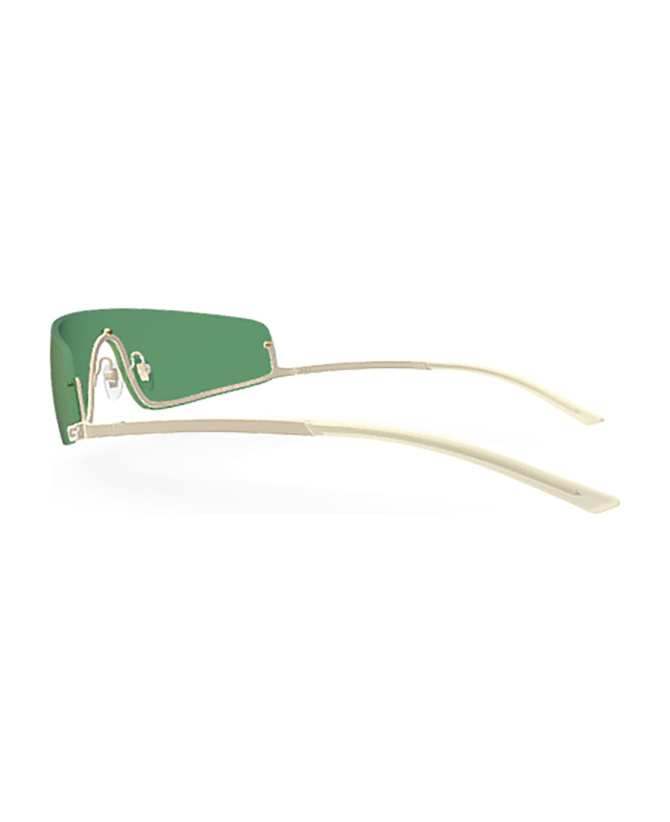 Gucci Eyewear GG1561S Sunglasses - Ivory Ivory Green