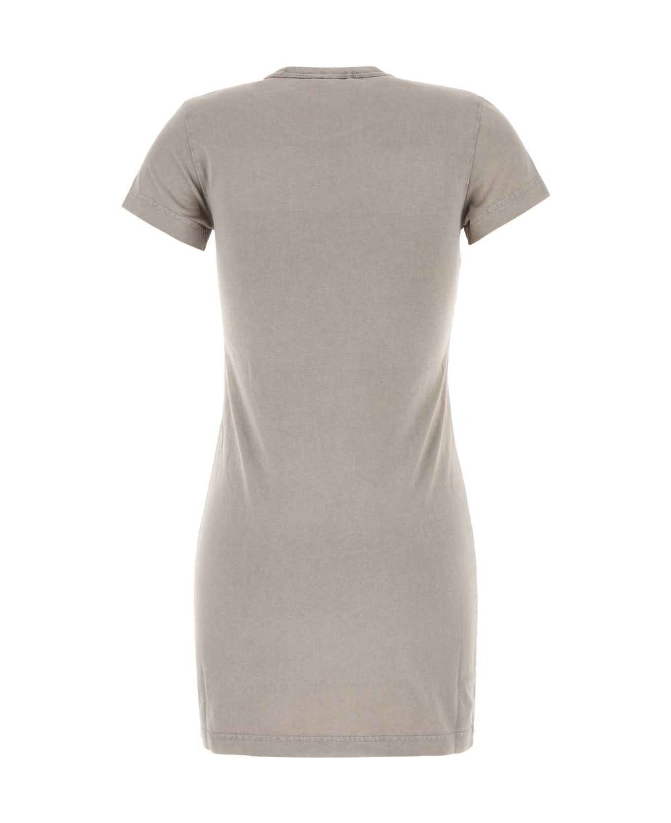 T by Alexander Wang Light Pink Cotton T-shirt Mini Dress - WASHEDOYSTER