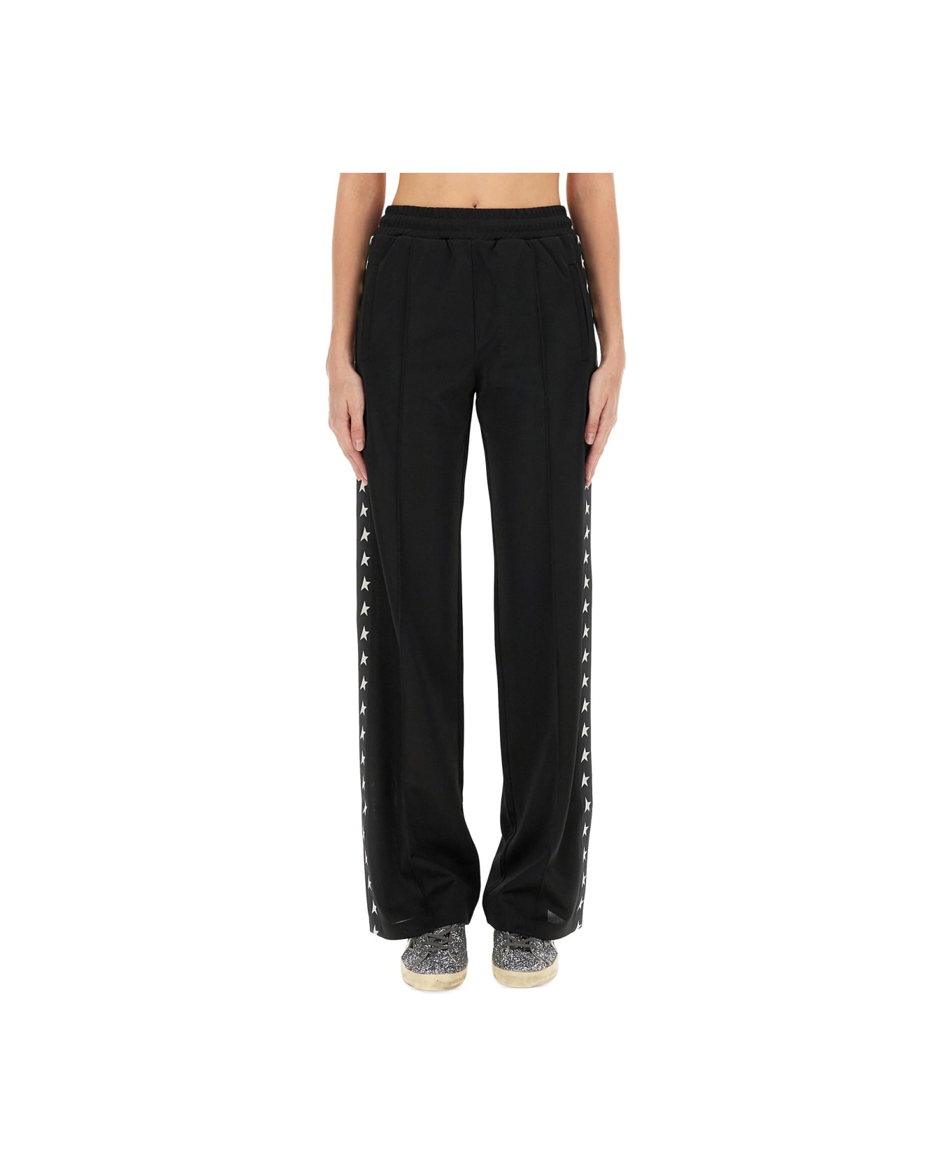 Golden Goose Jogging Pants "dorotea" - BLACK ボトムス