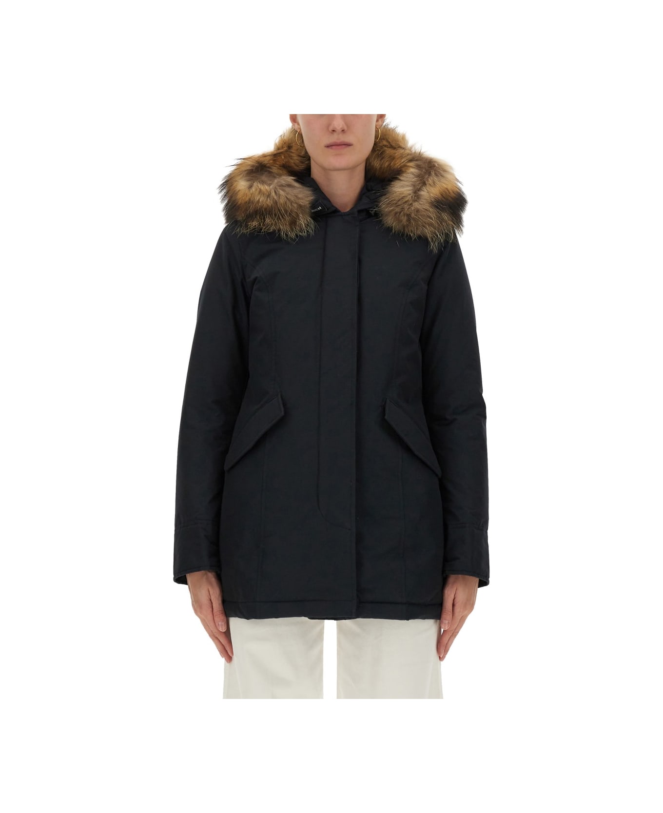 Woolrich "artic Racoon" Parka - BLUE