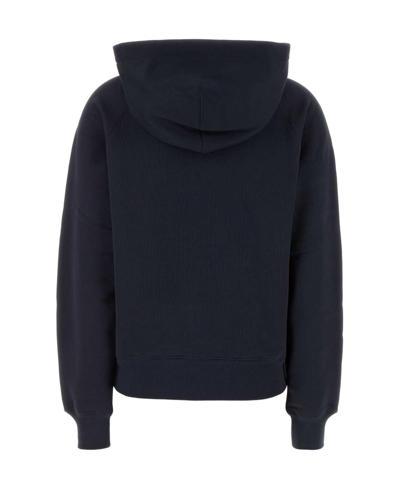 Ami Alexandre Mattiussi Navy Blue Cotton Sweatshirt - NAVYBLUE