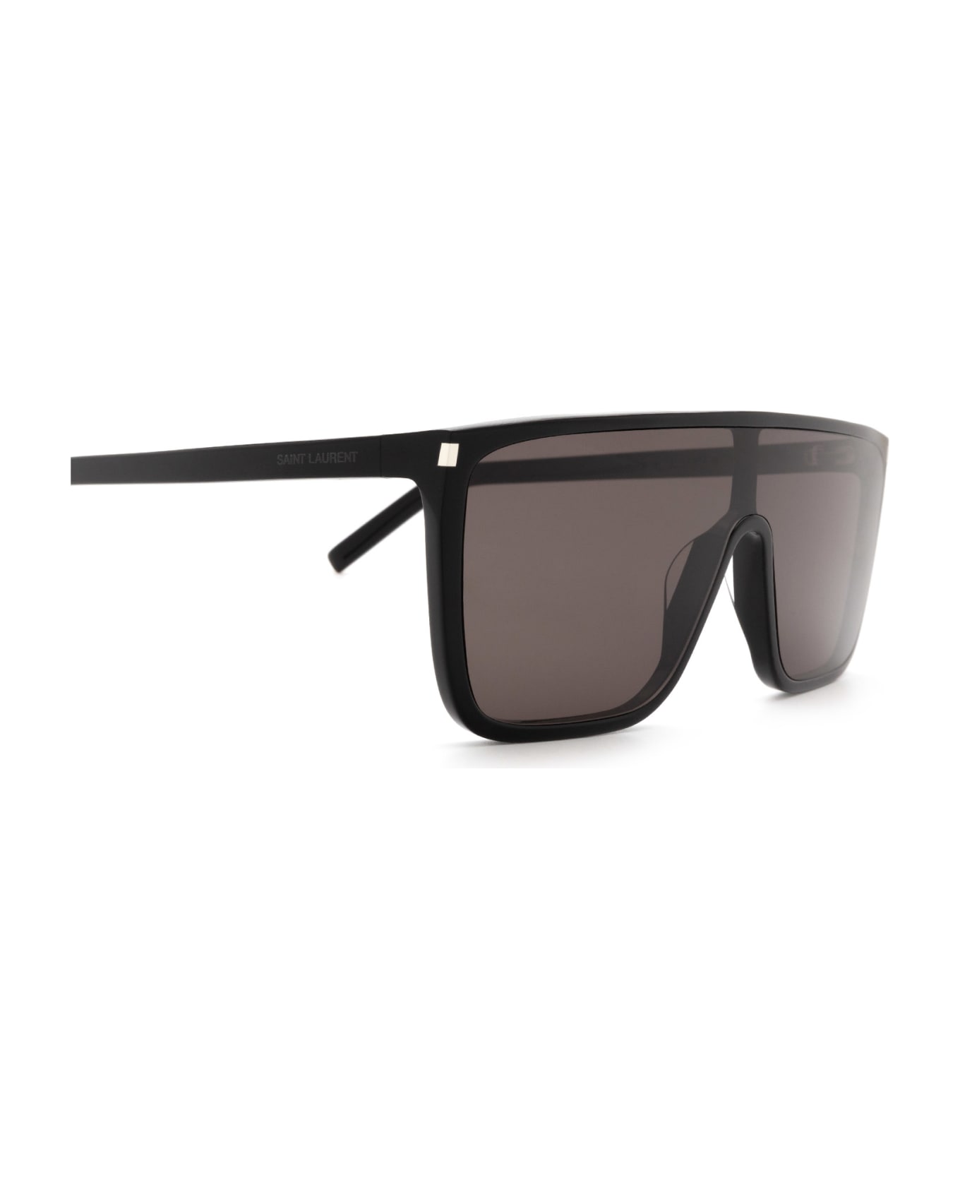 Saint Laurent Eyewear Sl 364 Mask Ace Black Sunglasses - Black