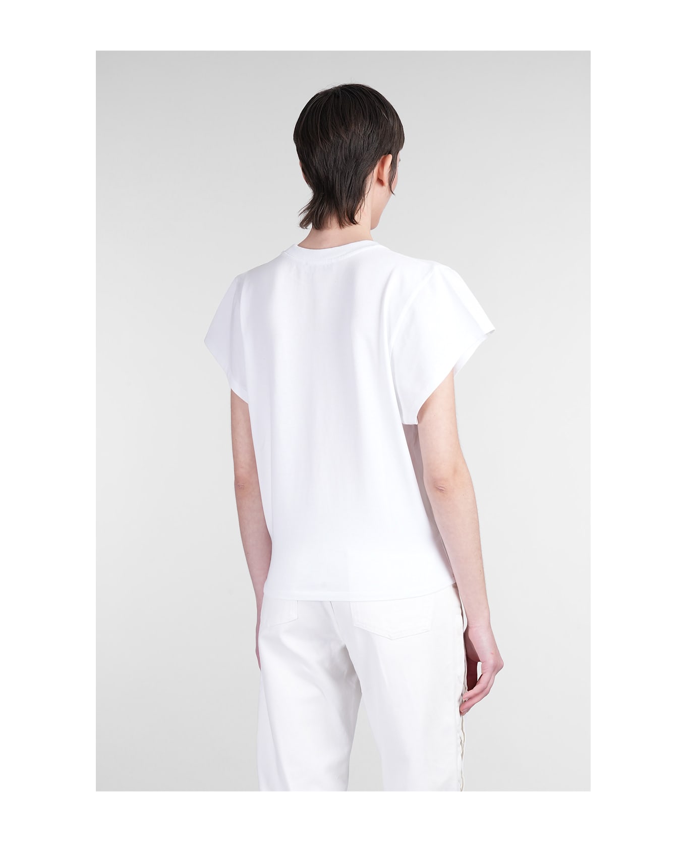 IRO Ceirsey T-shirt In White Cotton - white