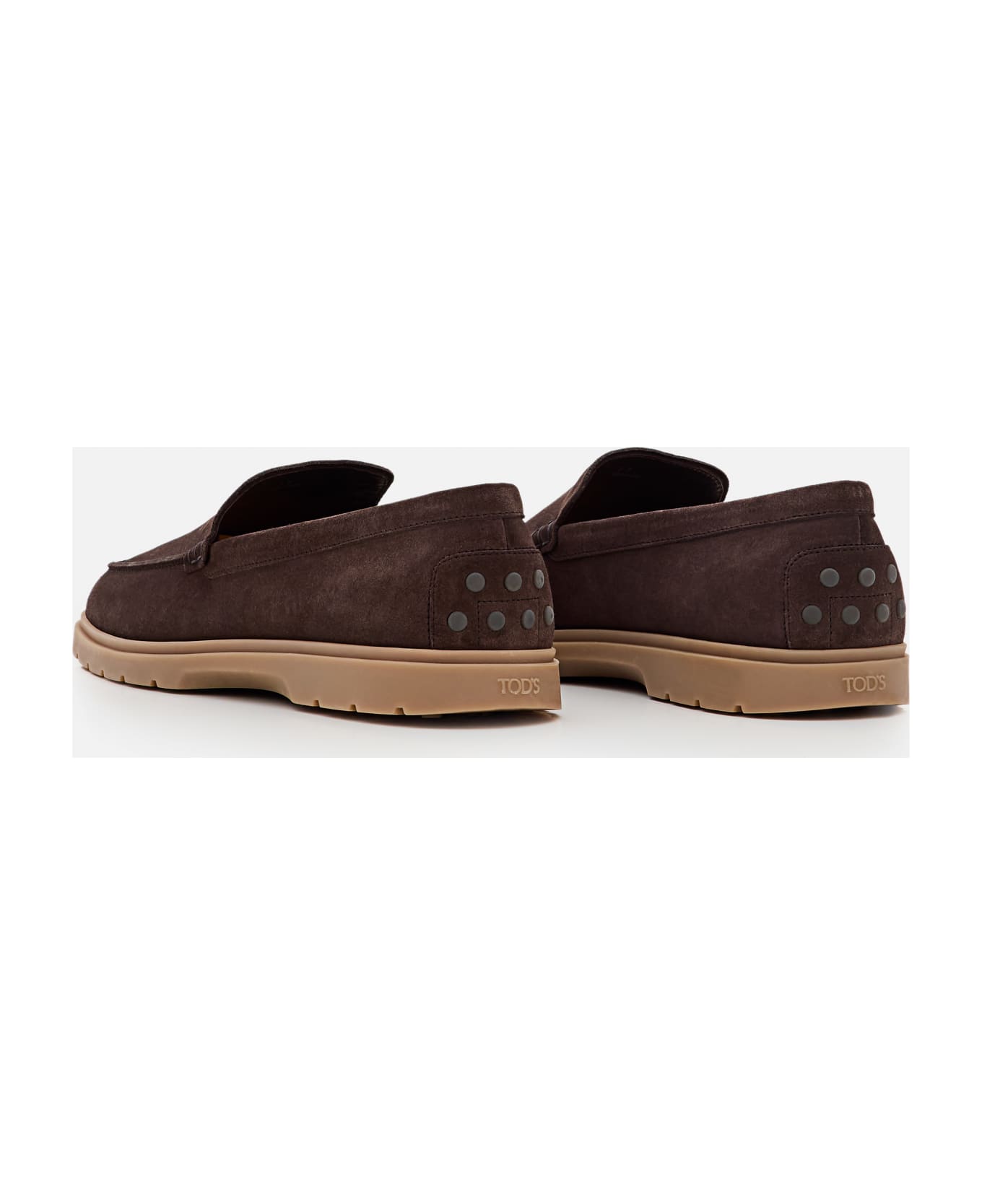 Tod's Suede Loafers - Fango