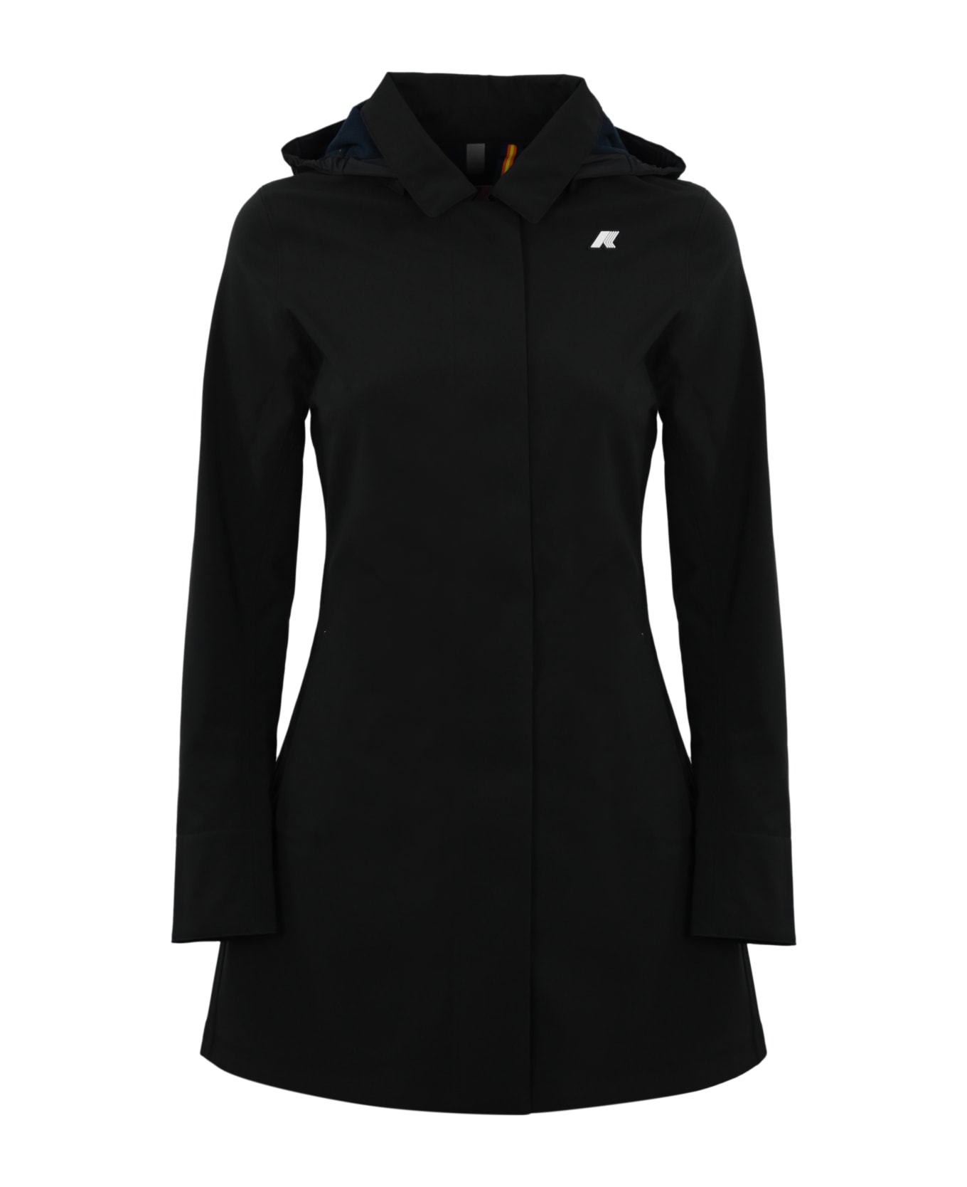 K-Way Mathy Bonded Jacket - Black