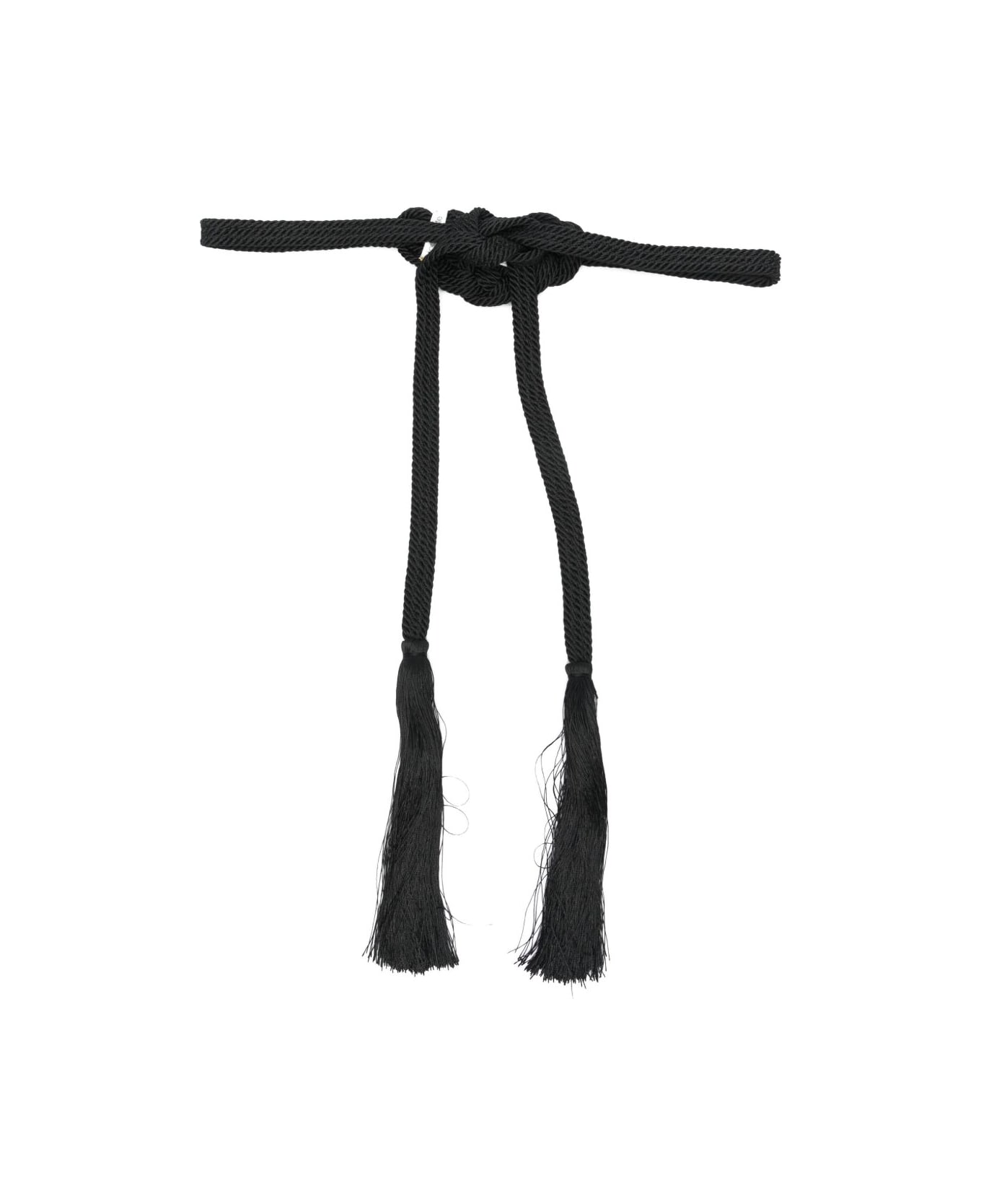 Forte_Forte Tassels Belt - Black