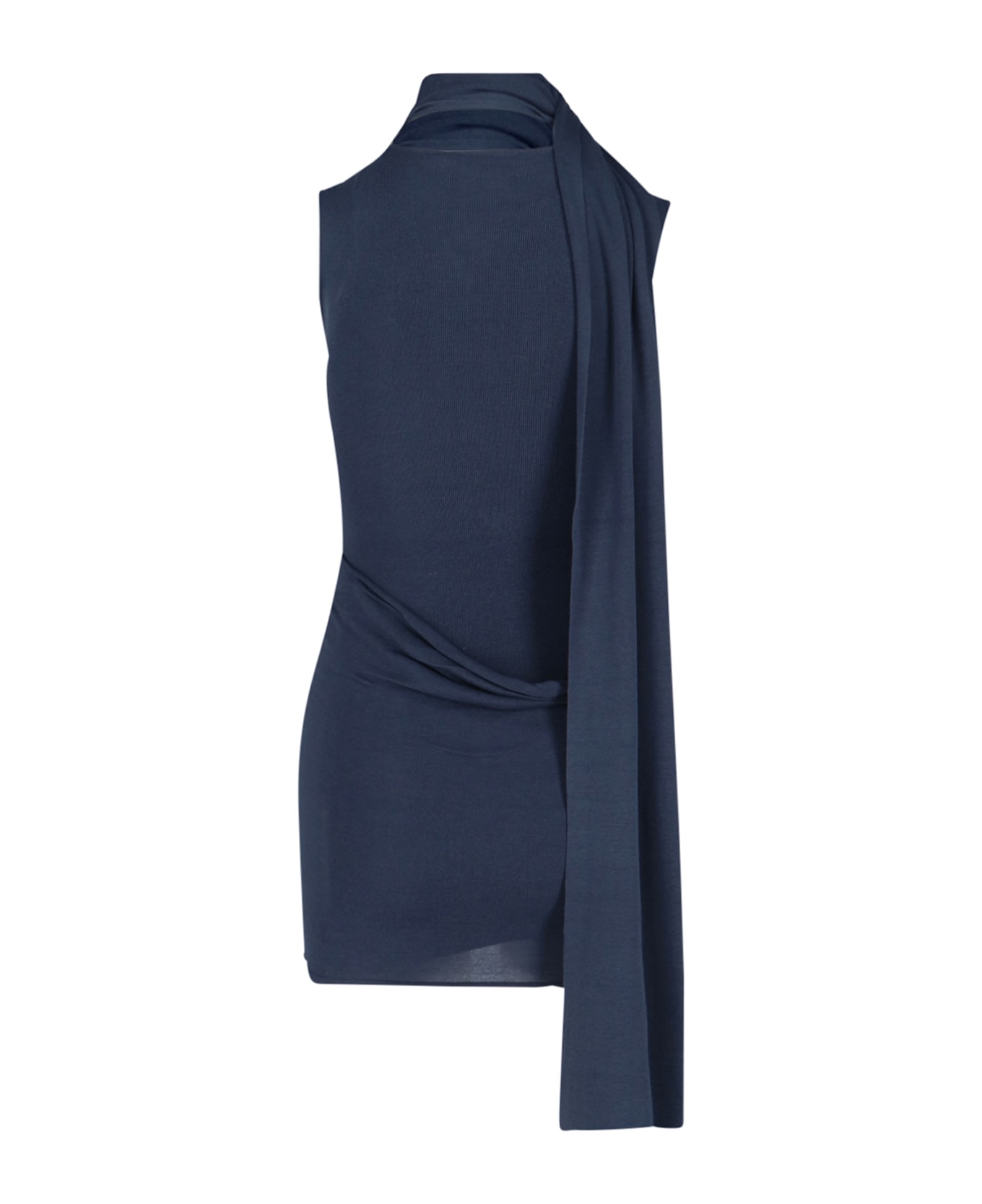 Aya Muse 
solar
 Mini Shawl Dress - Blue