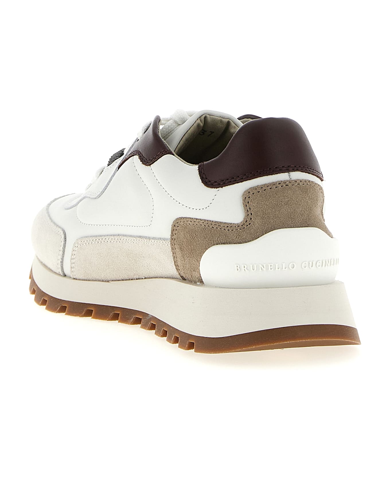 Brunello Cucinelli Jewel Sneakers - White