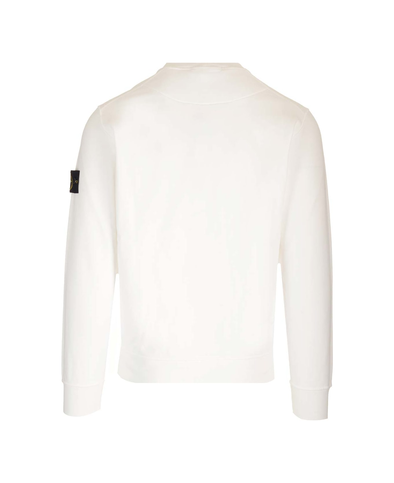 Stone Island Crew Neck Sweatshirt - White