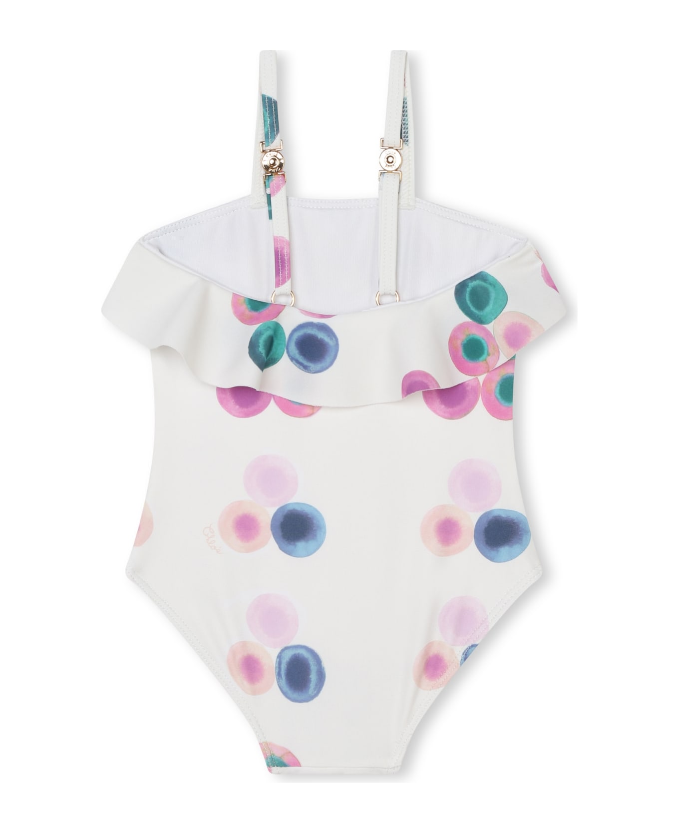 Chloé One-piece Swimsuit With Abstract Print - Multicolor 水着