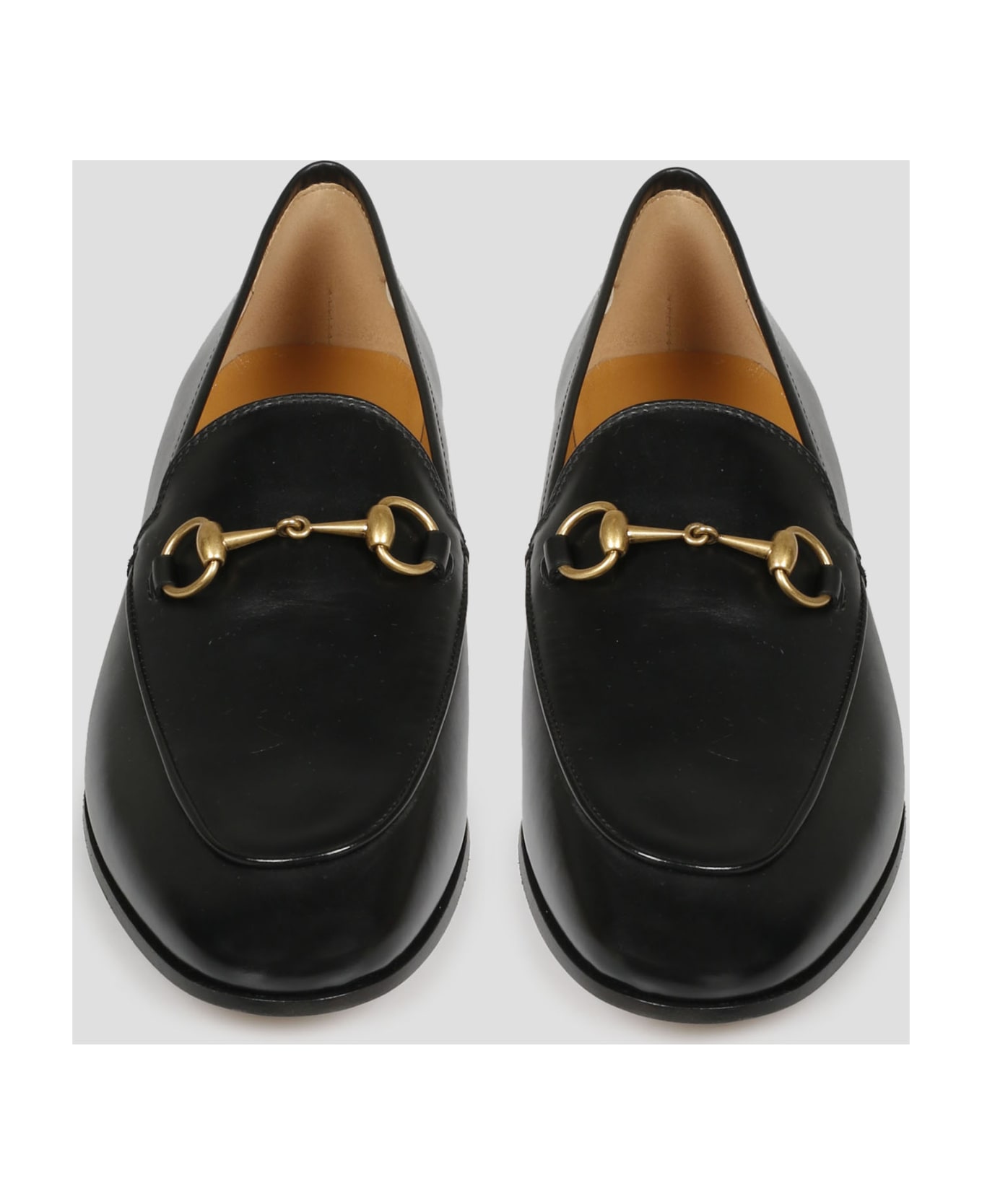 Gucci Jordaan Horsebit Loafers - Black