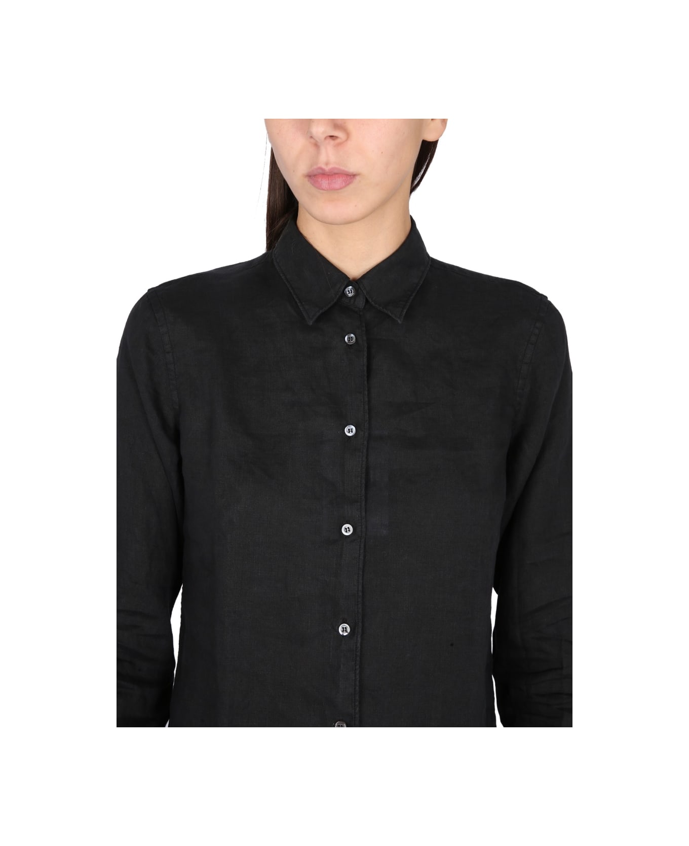 Aspesi Classic Shirt - BLACK