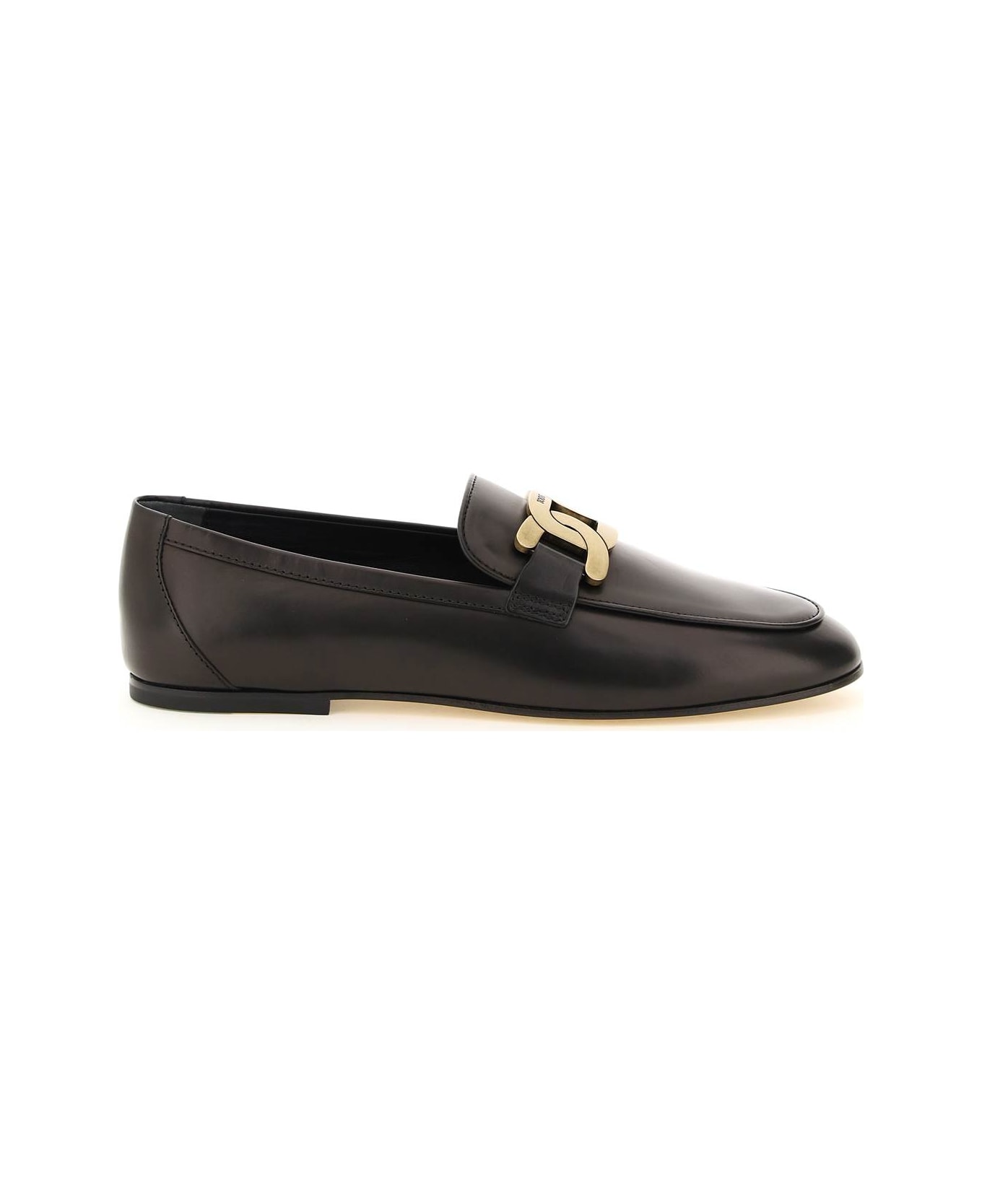 Tod's Kate Leather Loafers - Nero