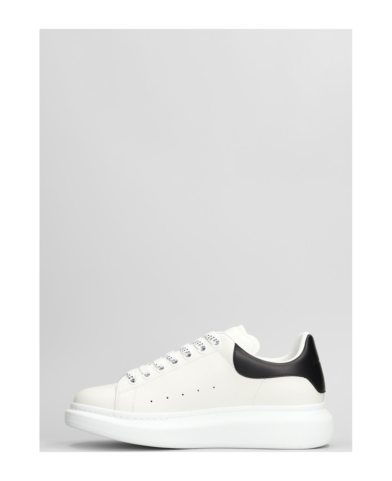 Alexander McQueen Oversize Sneak Sneakers In White Leather - white