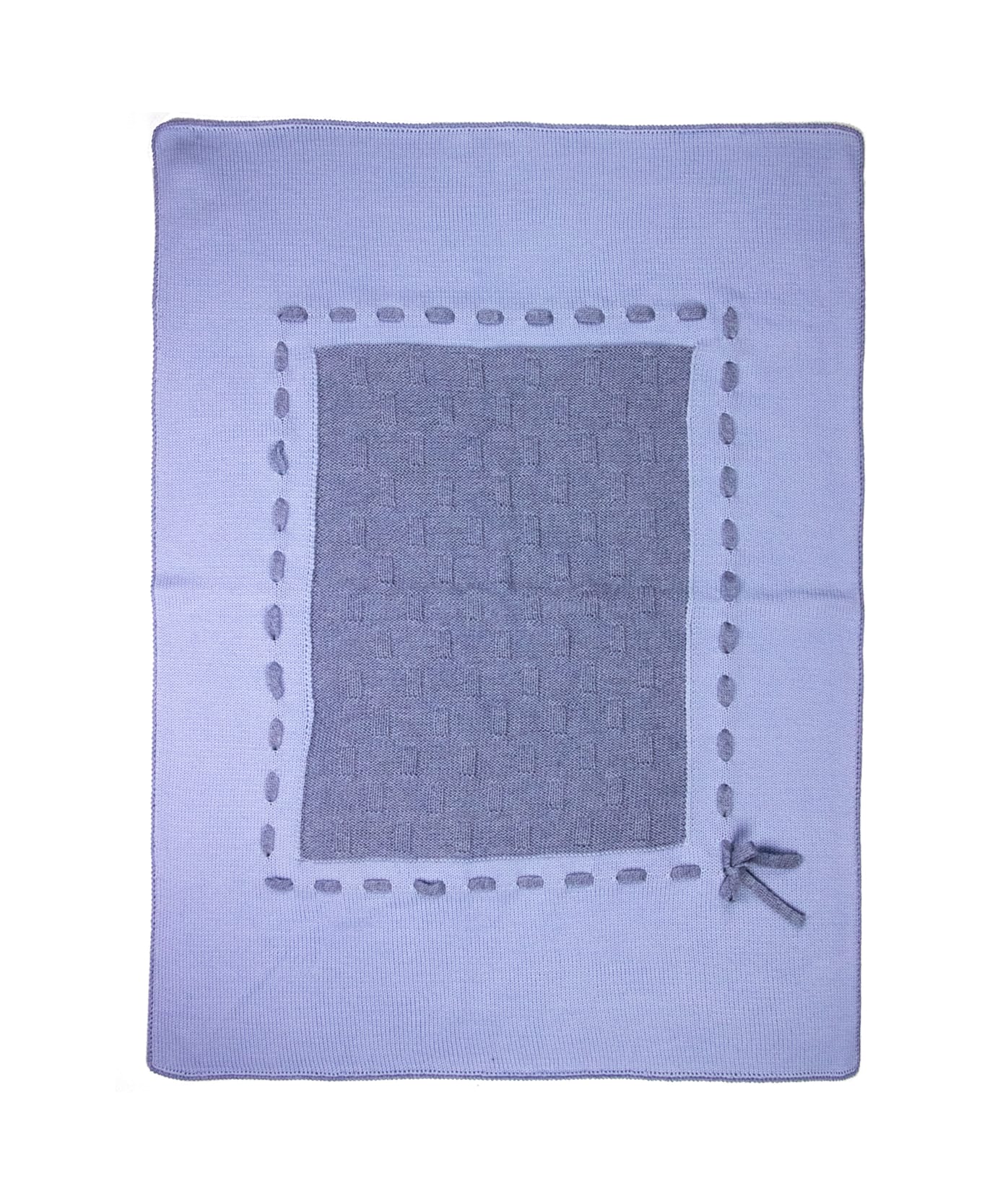 Piccola Giuggiola Wool Blanket - Blue アクセサリー＆ギフト