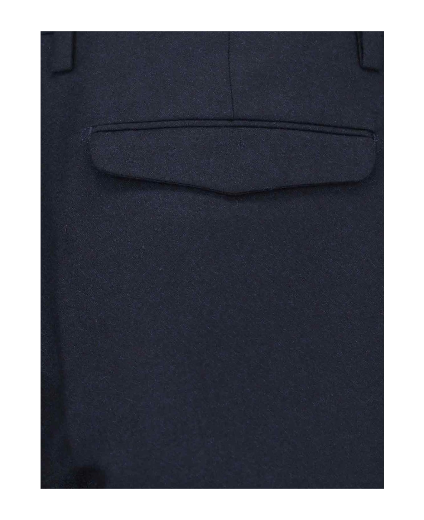 Briglia 1949 Virgin Wool Pants - Blue