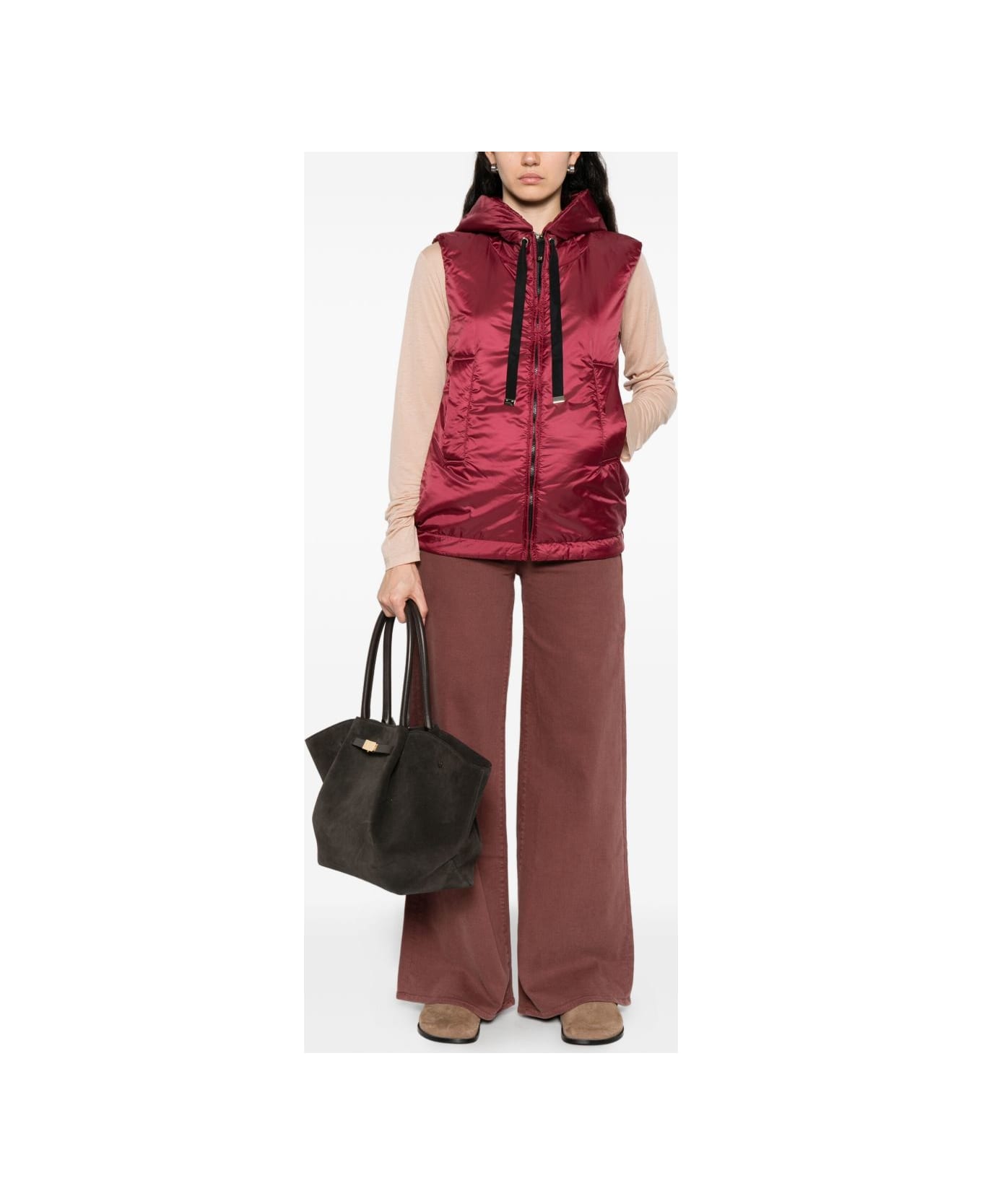 Max Mara The Cube Max Mara Greengo Vest - Red