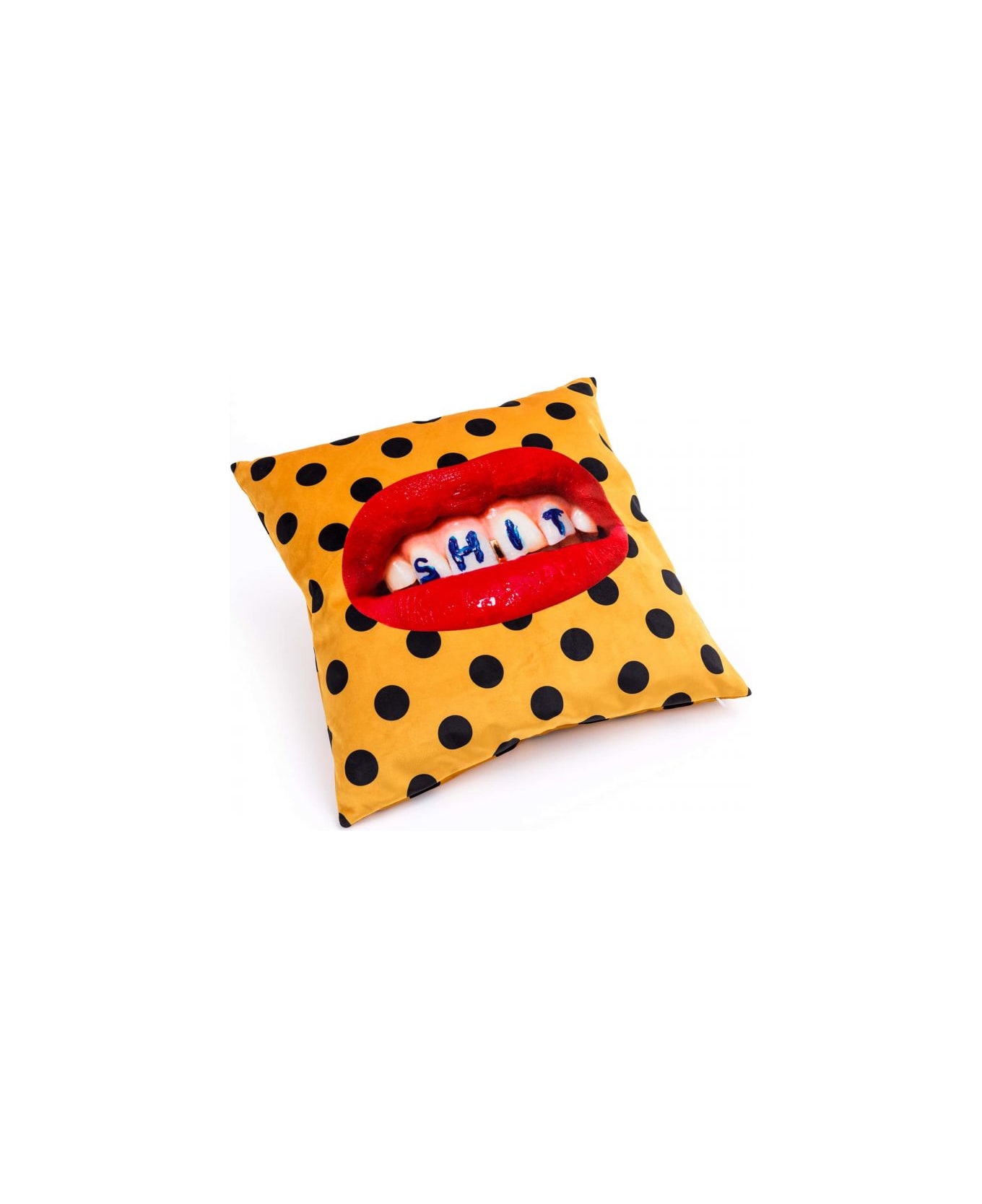 Seletti Cuscino Shit - Giallo