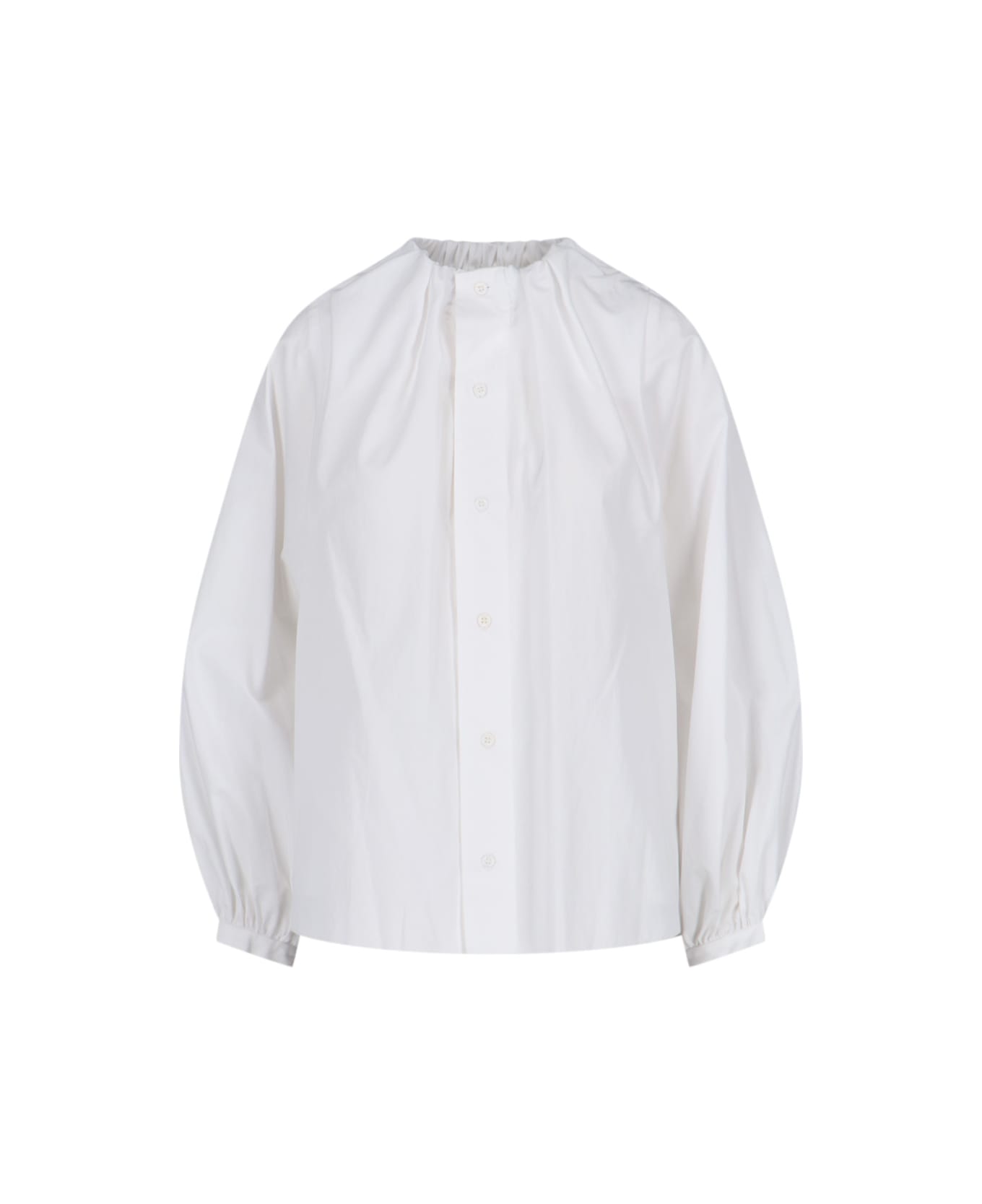 MM6 Maison Margiela Crew-neck Shirt - White ブラウス