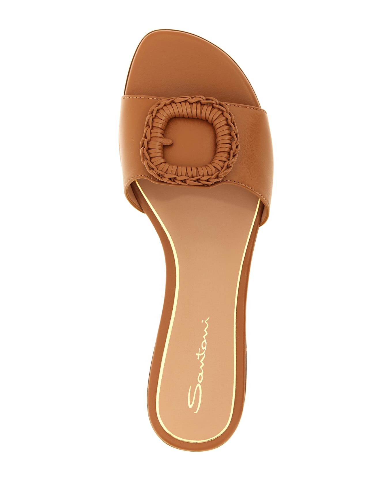 Santoni 'corolle' Sandals - Brown