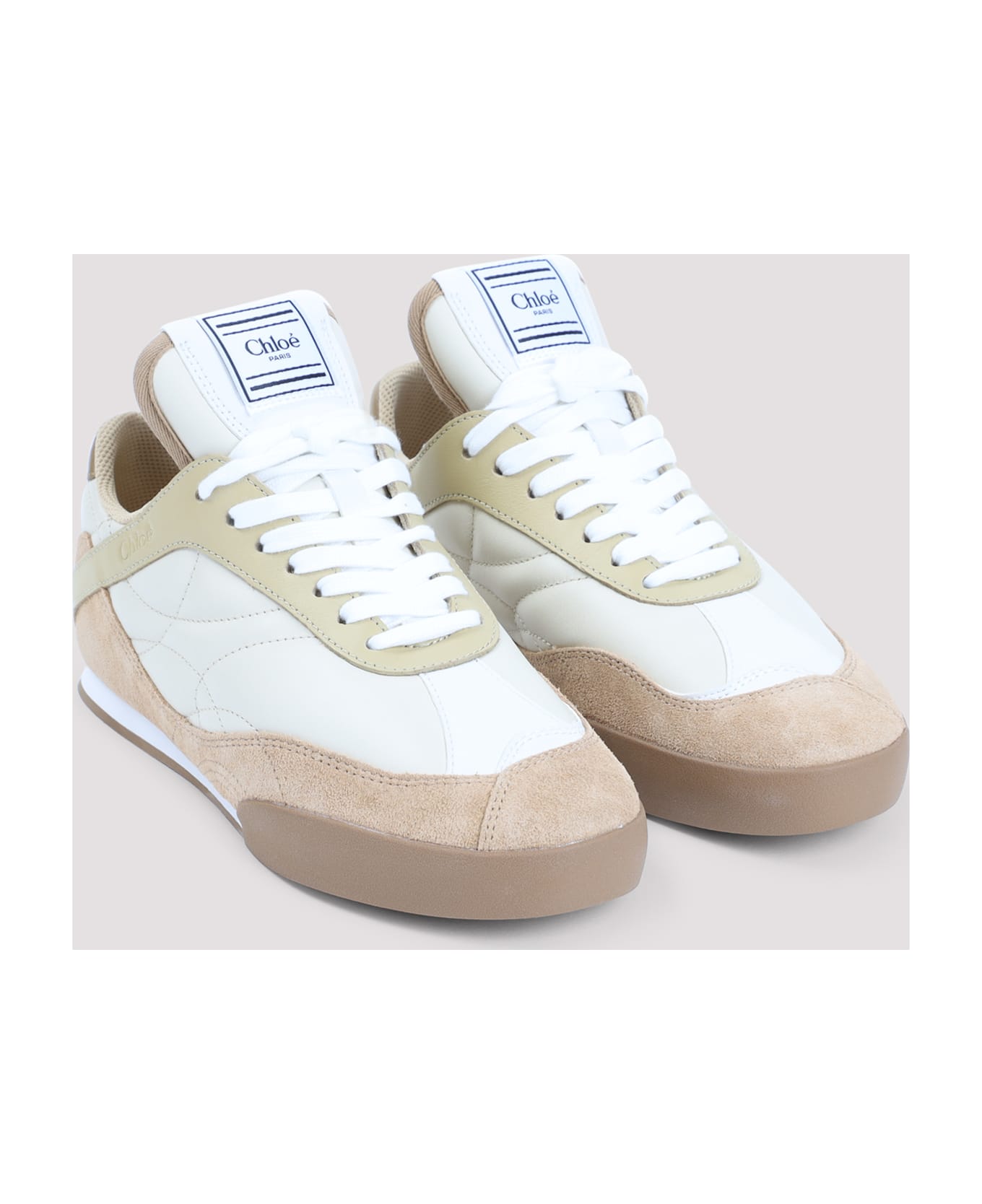 Chloé Kick Sneakers - Light Ochre