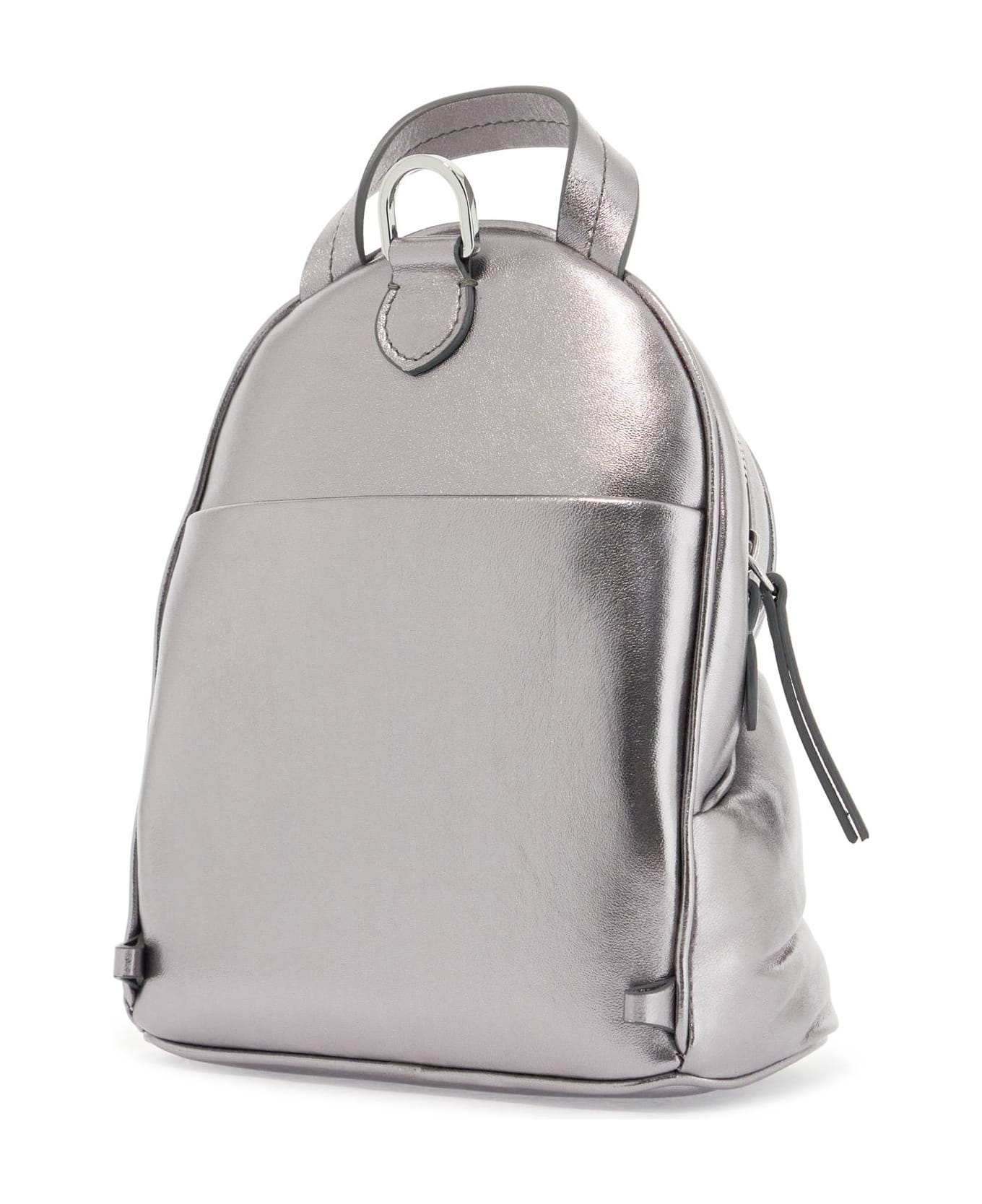 Maison Margiela Glam Slam Crossbody Backpack - METALLIC GREY (Metallic)