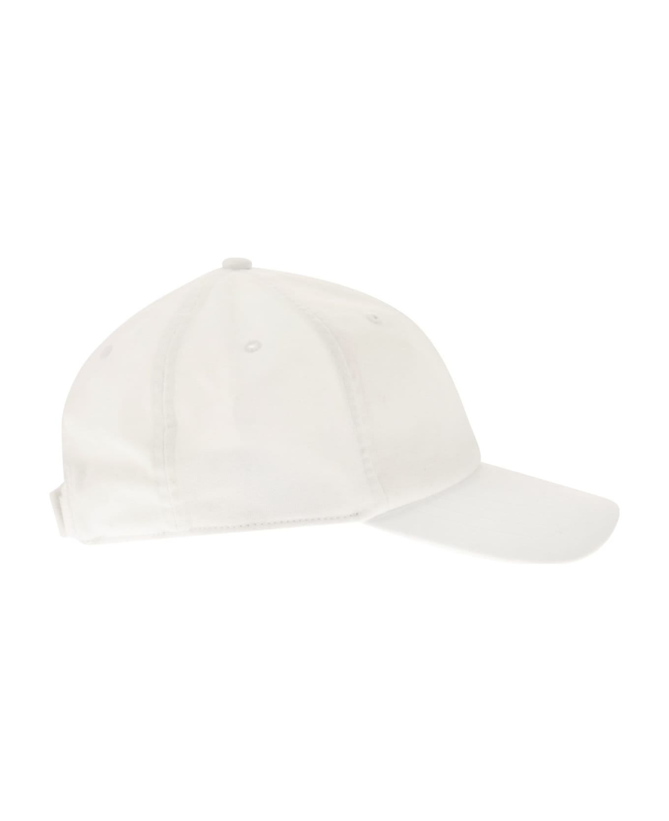 Canada Goose Hat With Visor - White