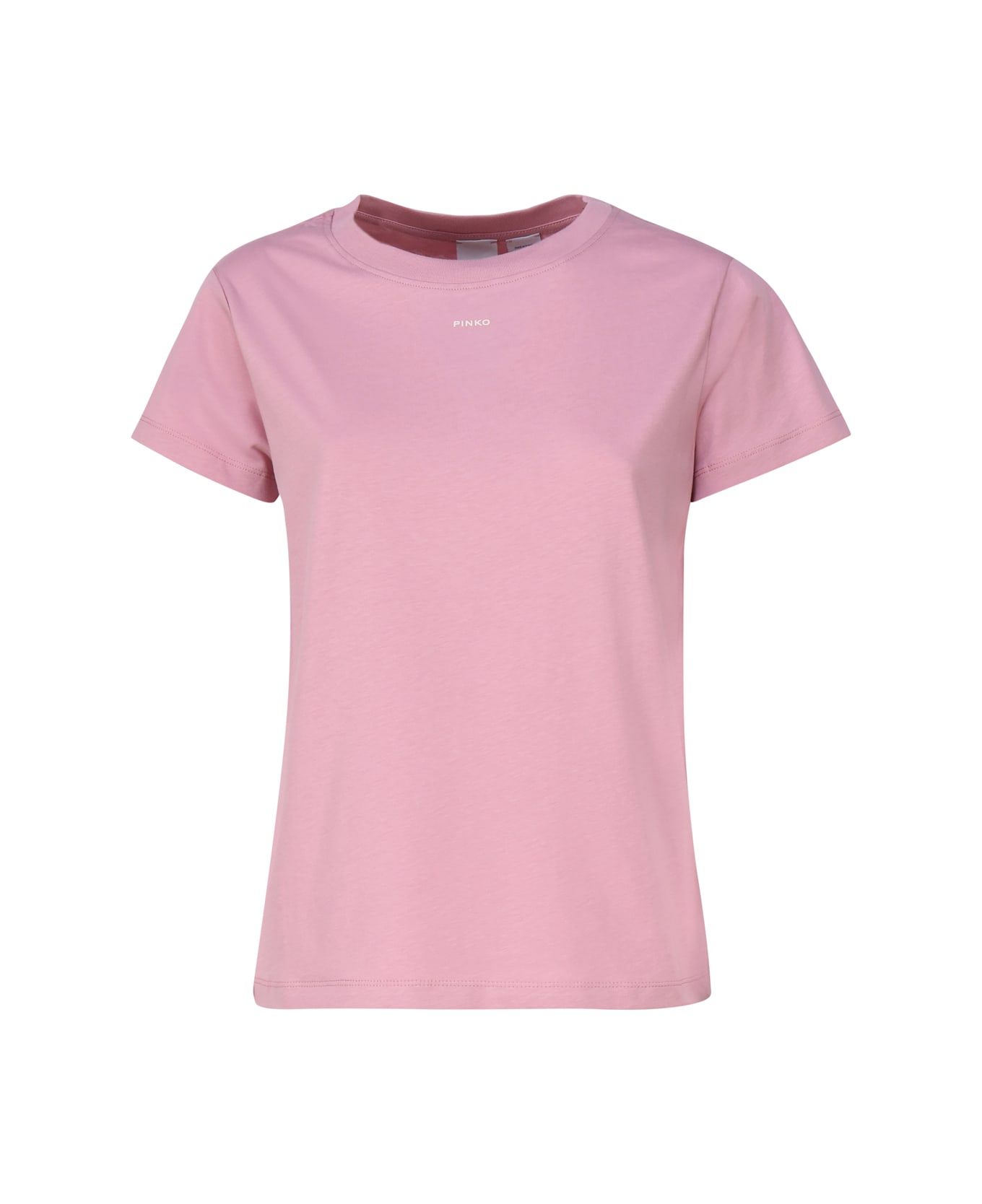 Pinko Mini Logo T-shirt - Rosa Tシャツ