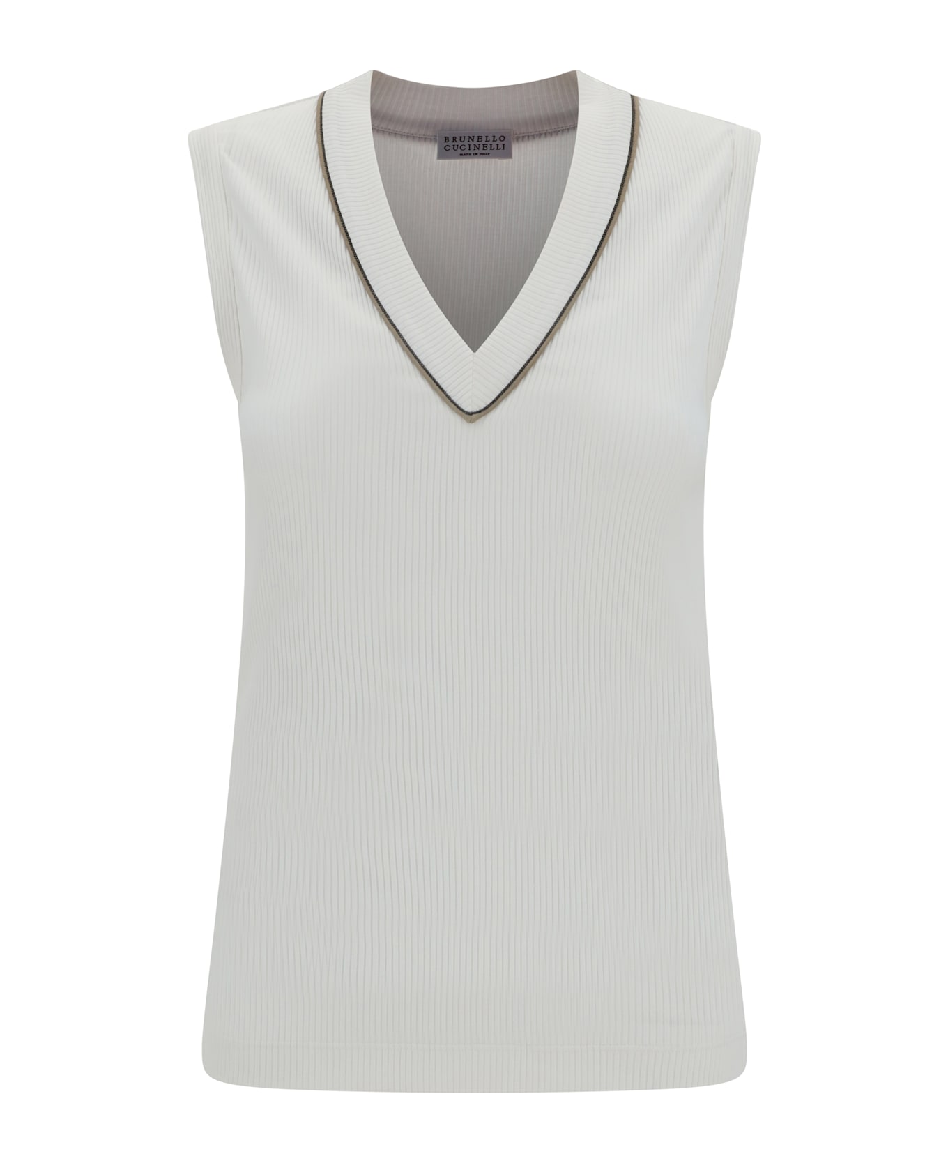 Brunello Cucinelli Ribbed Top